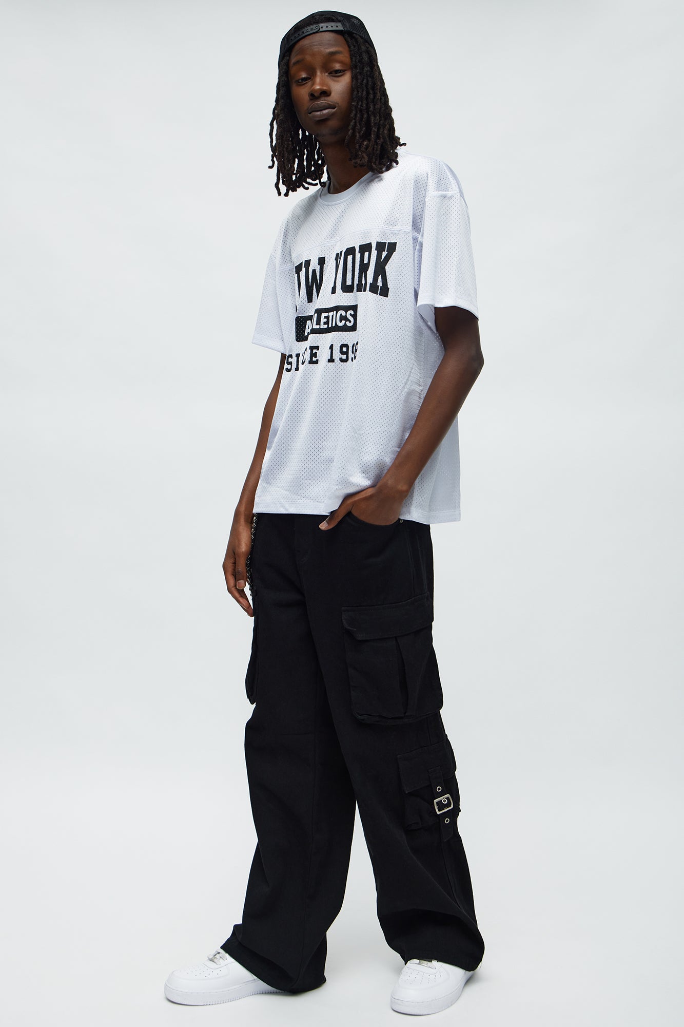 New York Jersey Tee - White Fashion Nova
