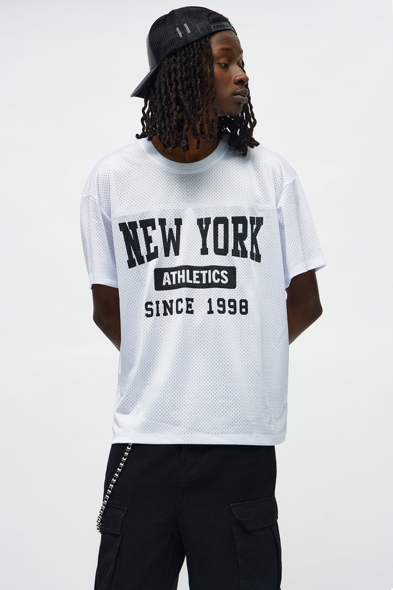 New York Jersey Tee - White Fashion Nova