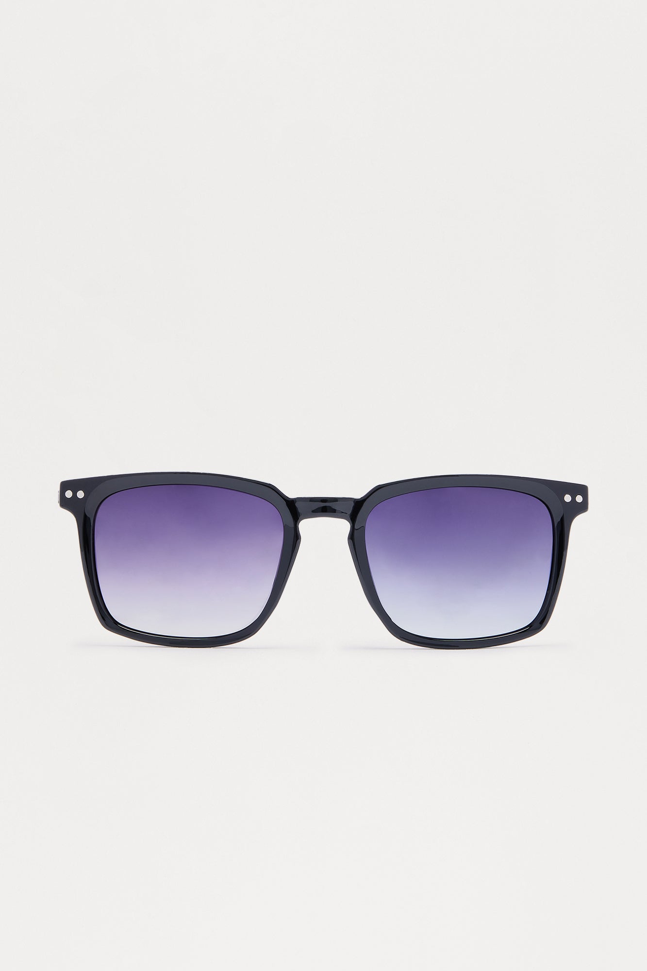 Surreal Colored Lens Square Sunglasses - Black Fashion Nova