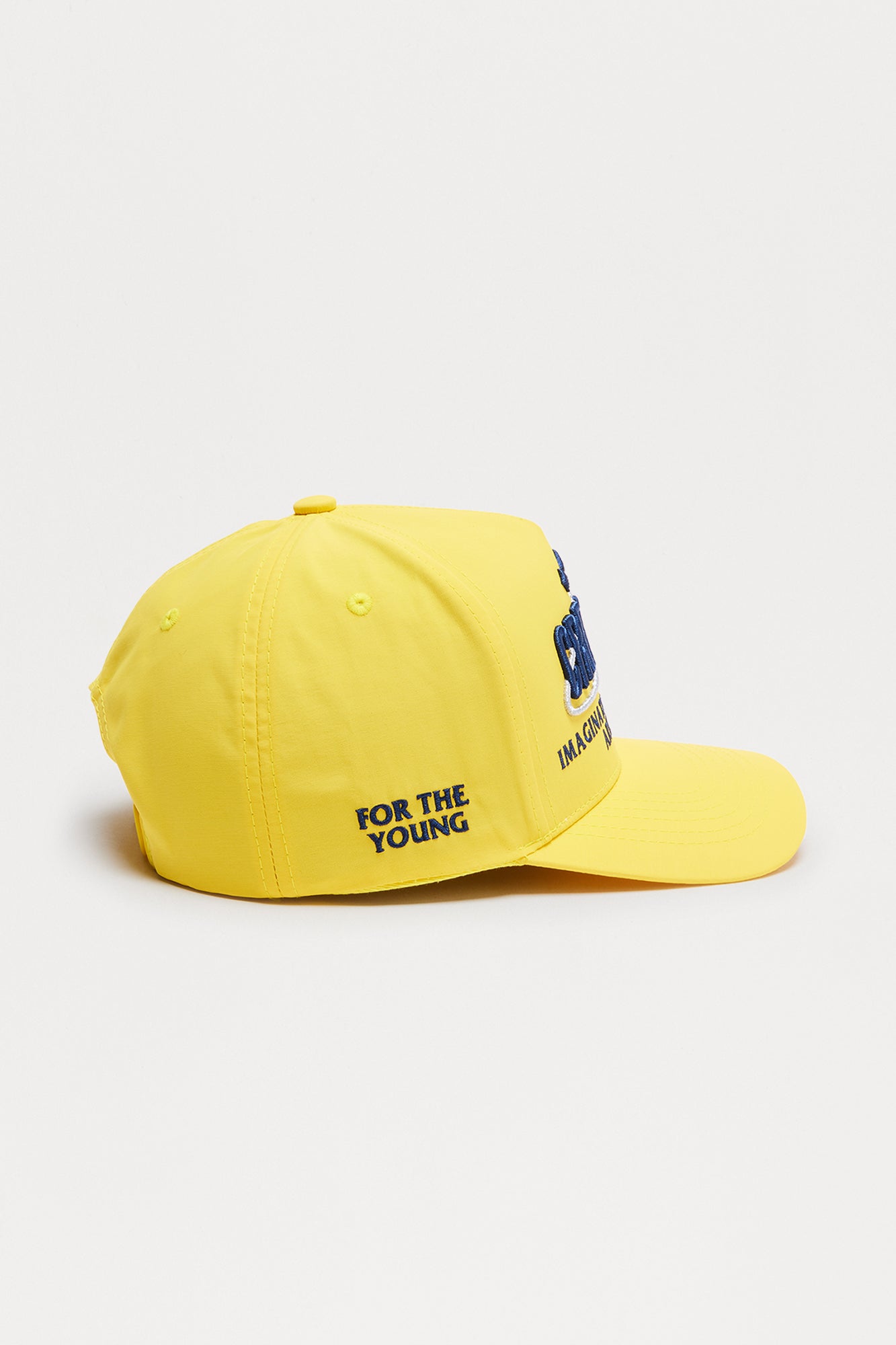 Creatives Nylon Structured Snapback Hat - Yellow Fashion Nova