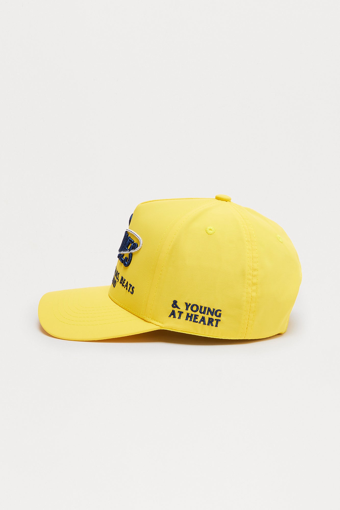 Creatives Nylon Structured Snapback Hat - Yellow Fashion Nova
