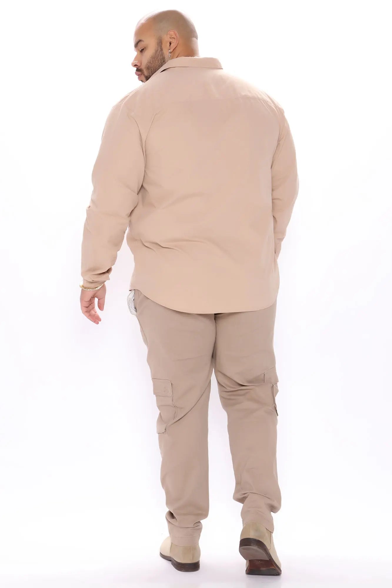 Cadet Utility Slim Cargo Pants - Khaki Fashion Nova