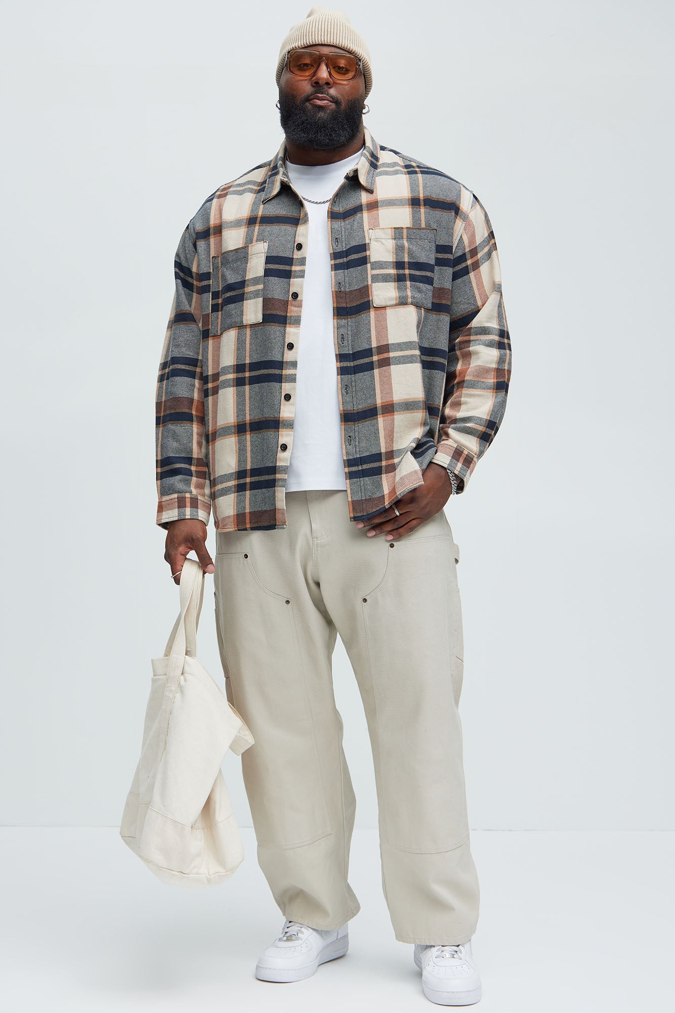 Wallace Plaid Flannel Shirt - Multi Color Fashion Nova