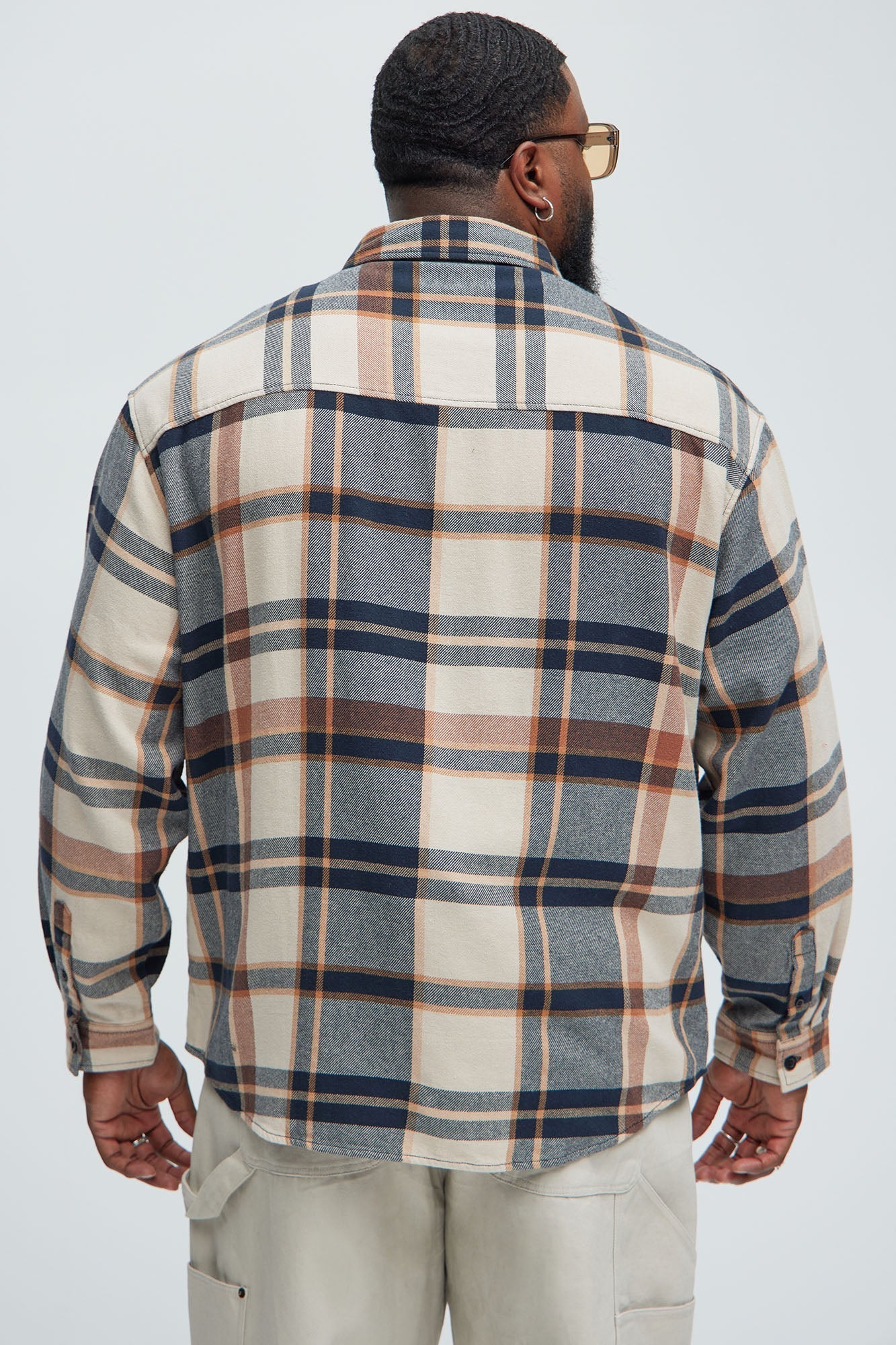 Wallace Plaid Flannel Shirt - Multi Color Fashion Nova