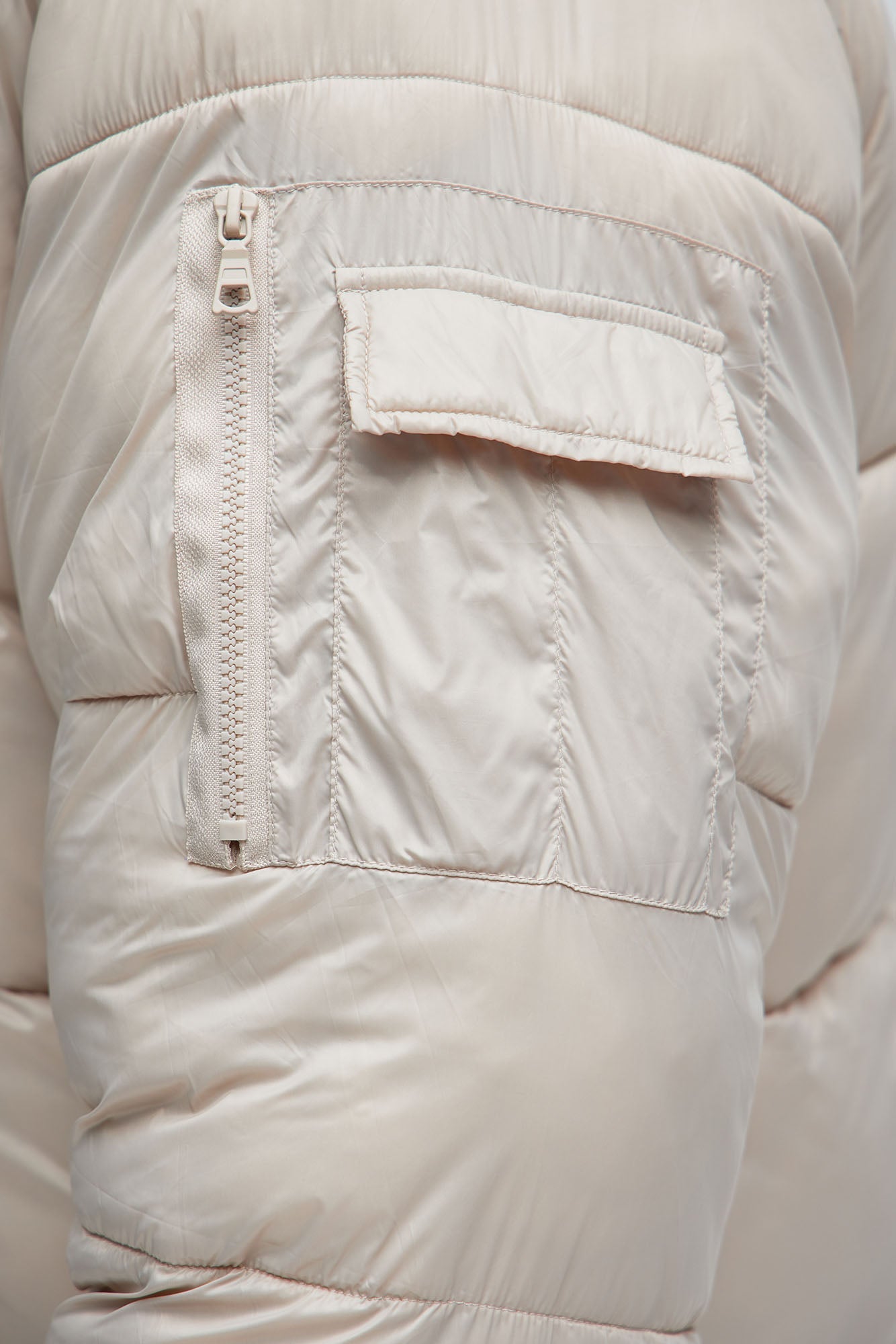 Nixer Puffer Jacket - Tan Fashion Nova