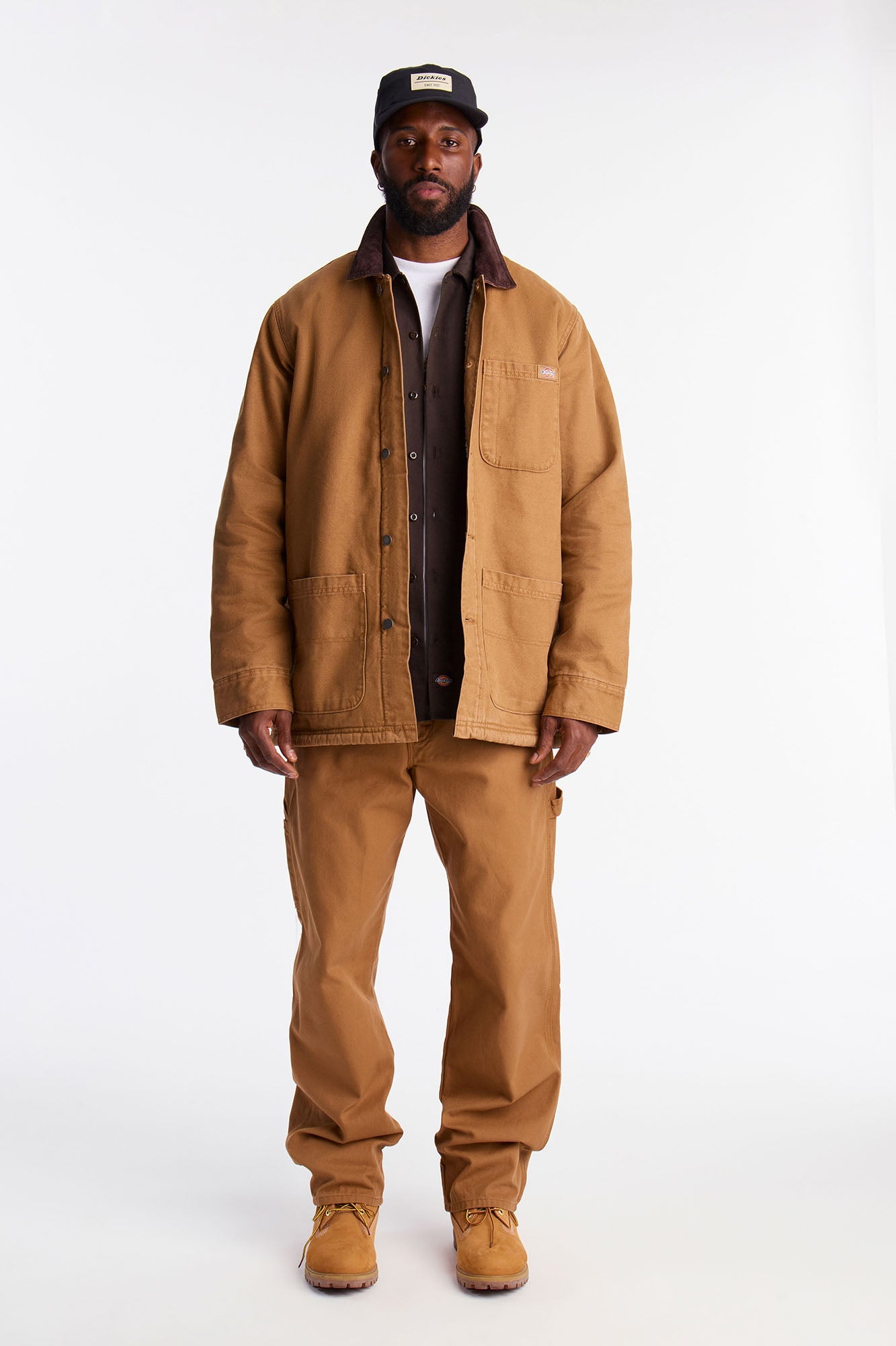 Dickies Duck Chore Jacket - Khaki Fashion Nova