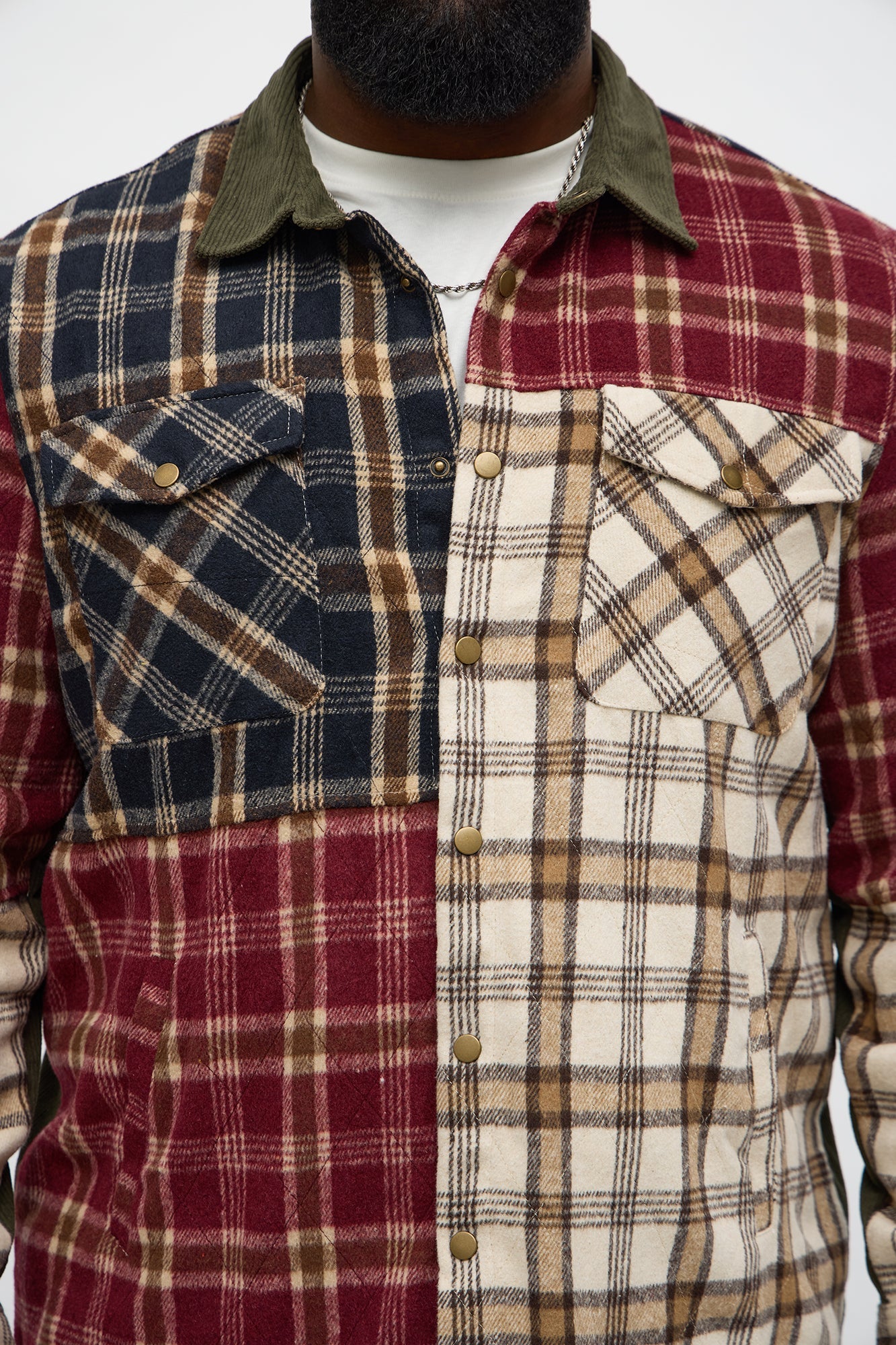 Work It Plaid Button Up Shirt - Multi Color Fashion Nova
