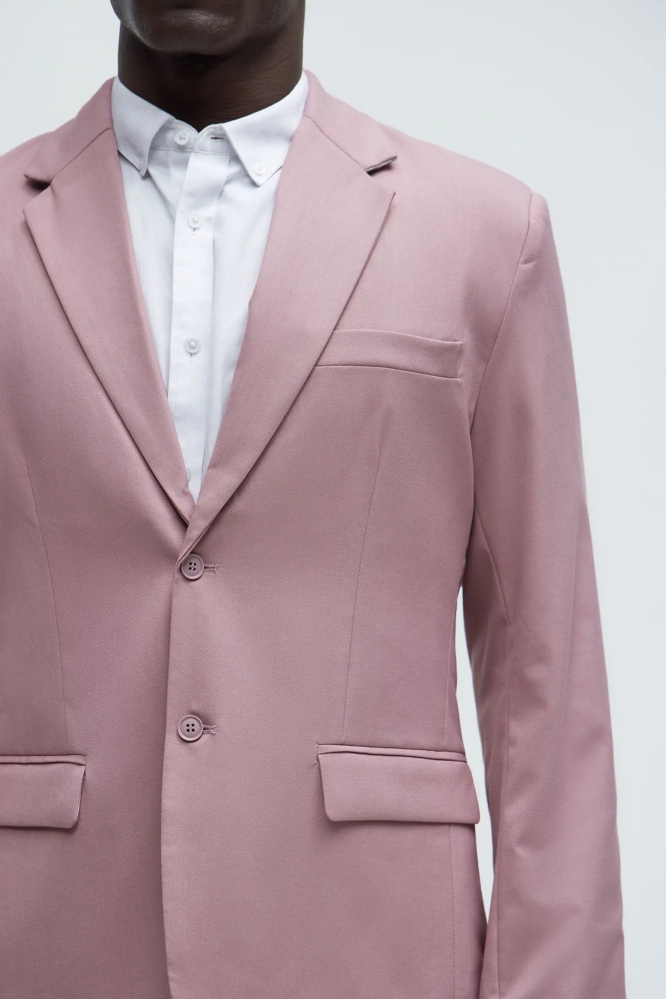 The Modern Stretch Suit Jacket - Mauve Fashion Nova