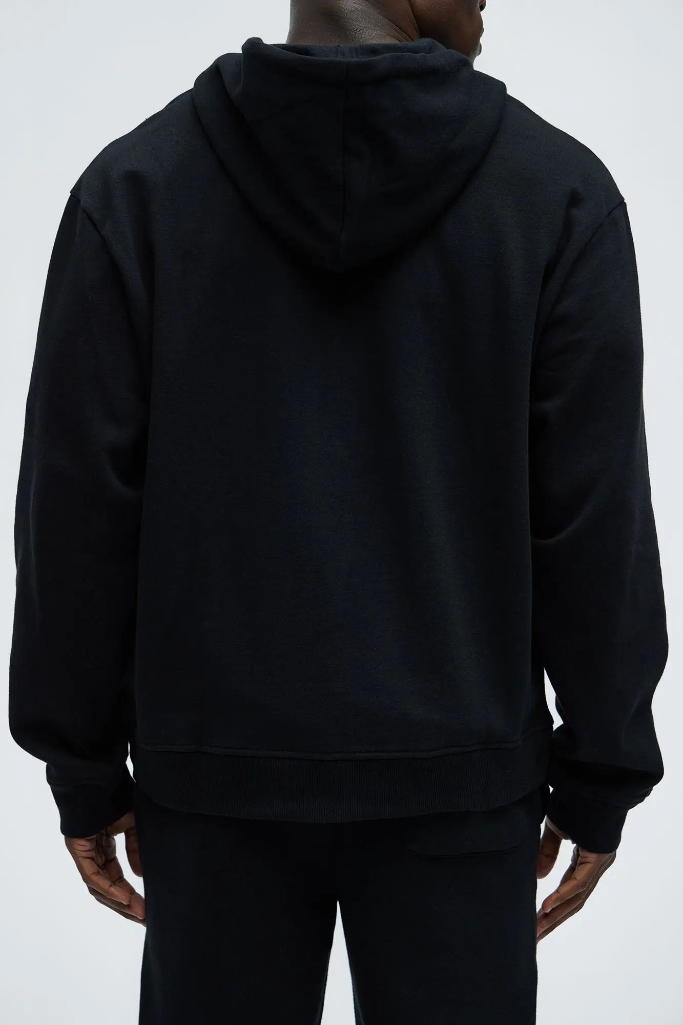 Tyson Zip Up Hoodie - Black Fashion Nova