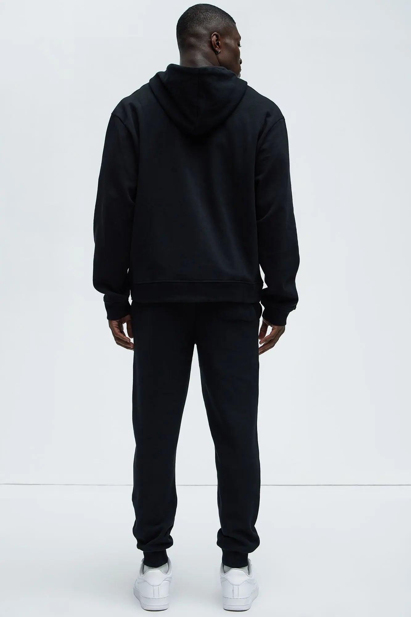 Tyson Zip Up Hoodie - Black Fashion Nova