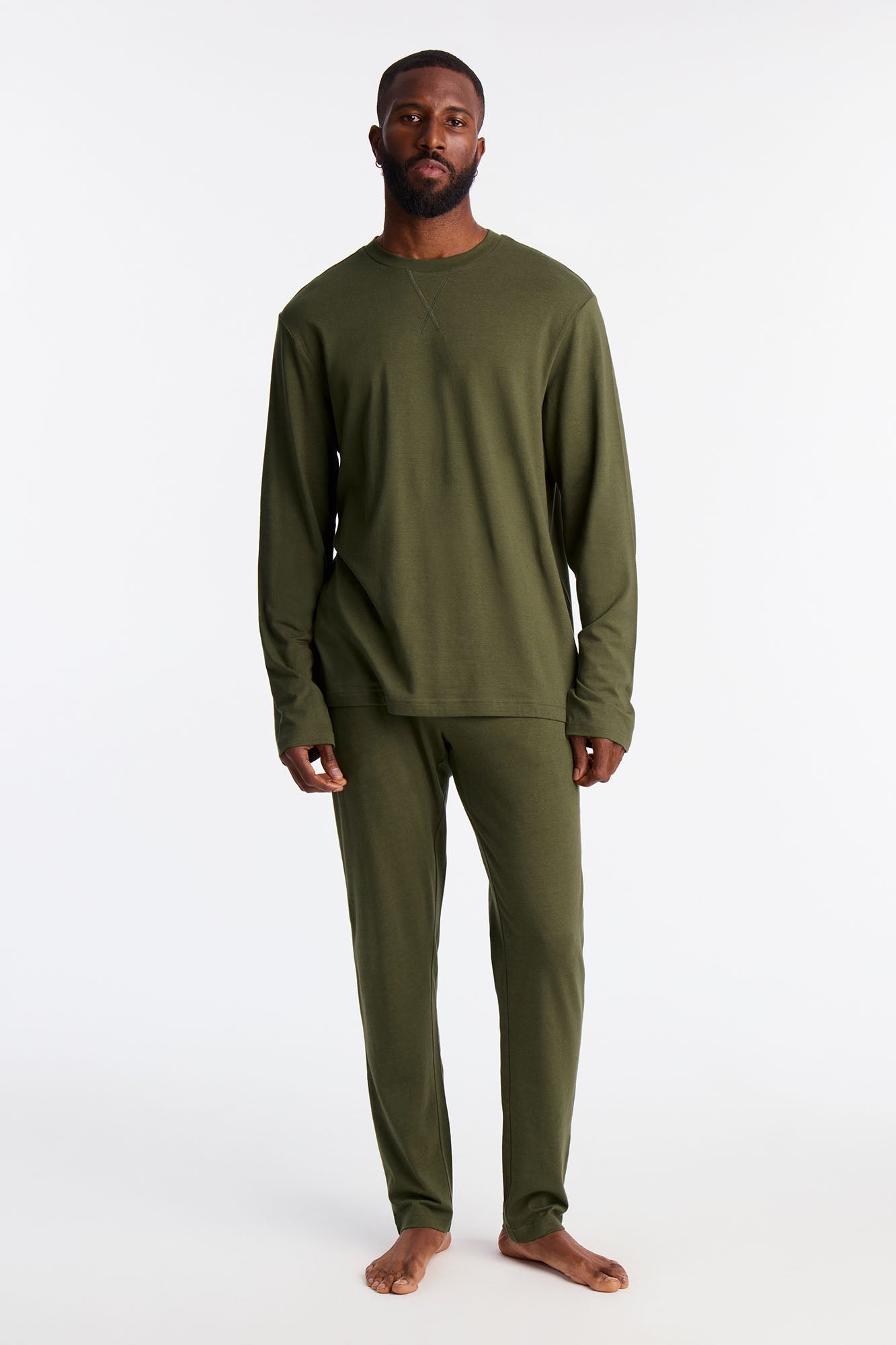 Essential Modal Lounge Pants - Olive Fashion Nova