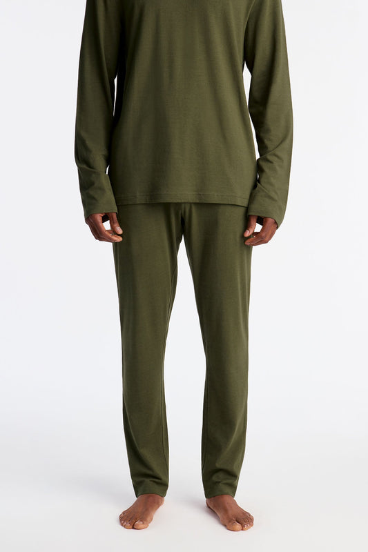 Essential Modal Lounge Pants - Olive Fashion Nova