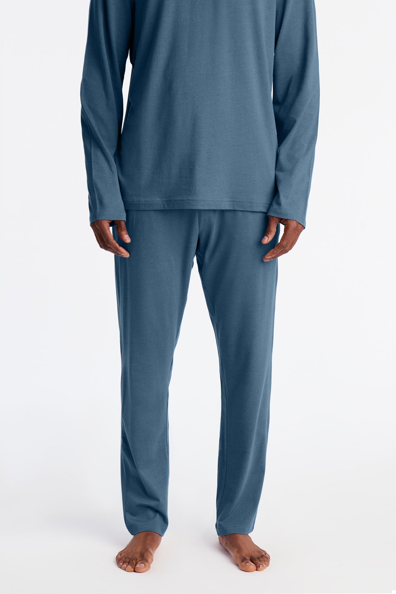 Essential Modal Lounge Pants - Slate Blue Fashion Nova