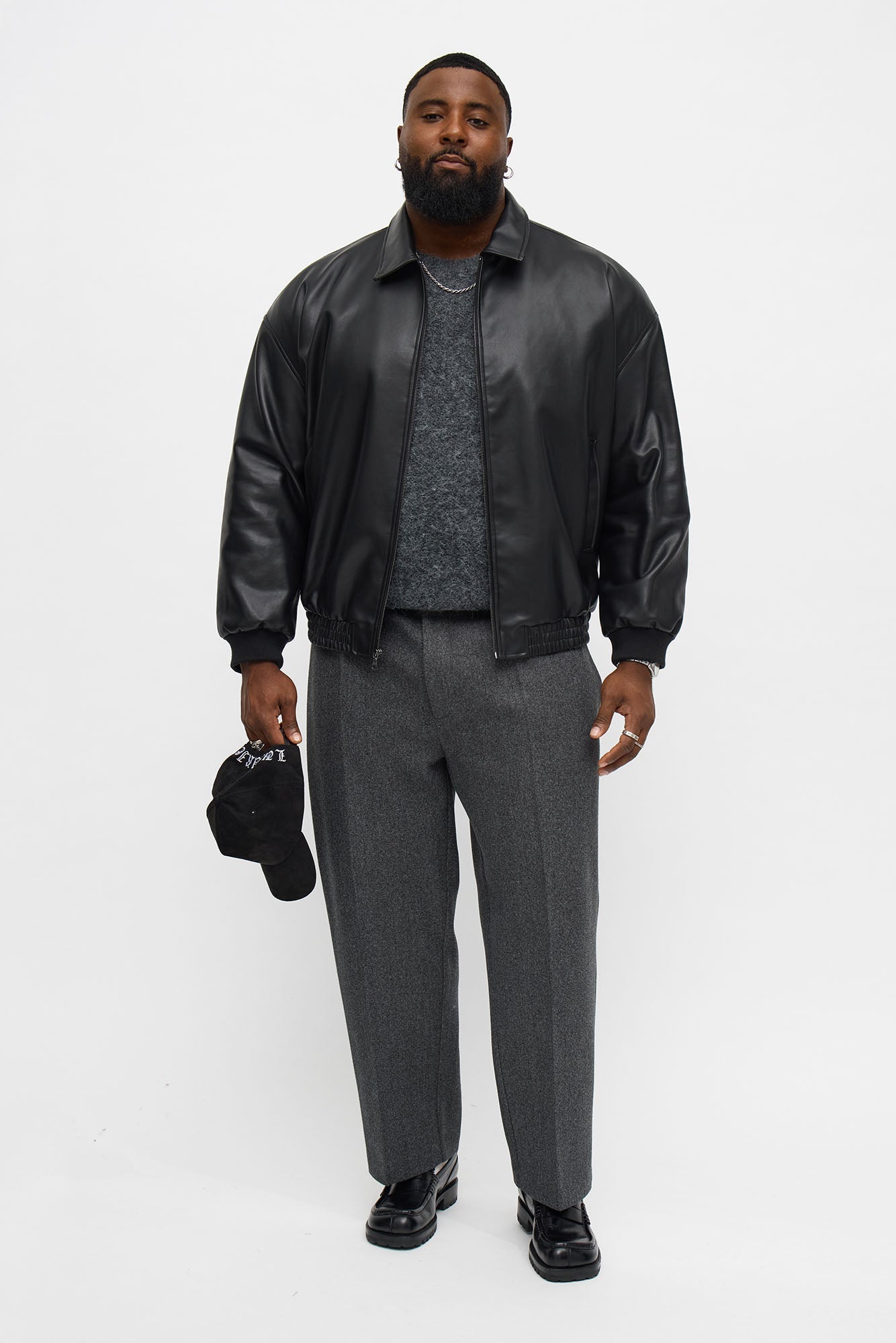 Midtown Relaxed Pant - Charcoal Fashion Nova