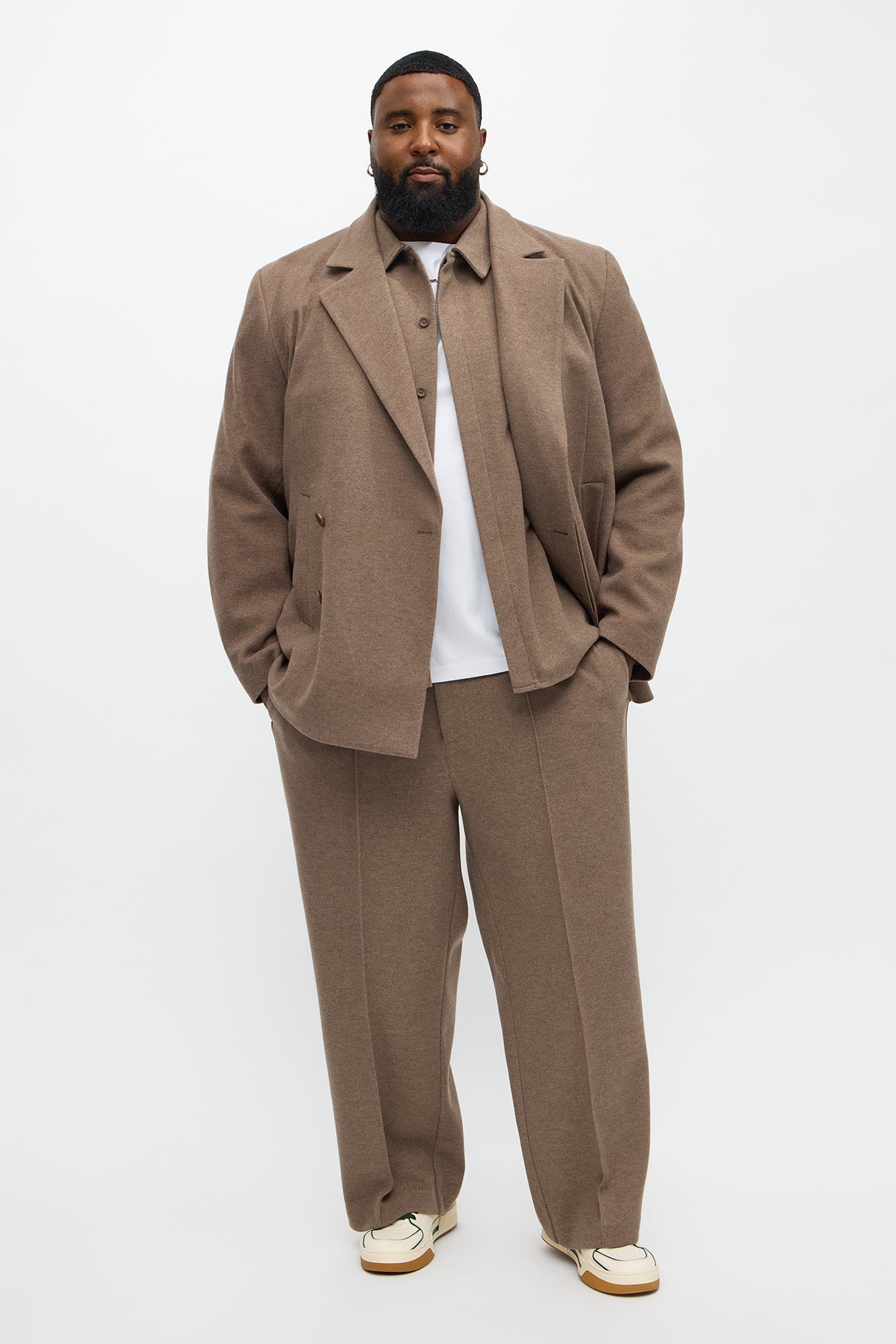 Oversized Day Drifter Double Breasted Blazer - Brown Fashion Nova