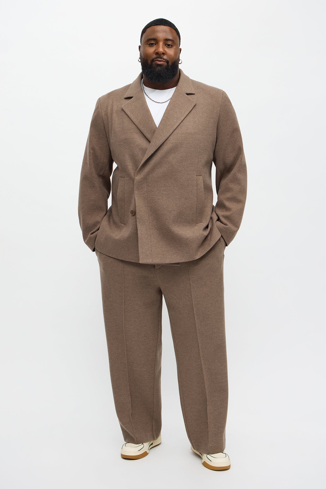 Oversized Day Drifter Double Breasted Blazer - Brown Fashion Nova