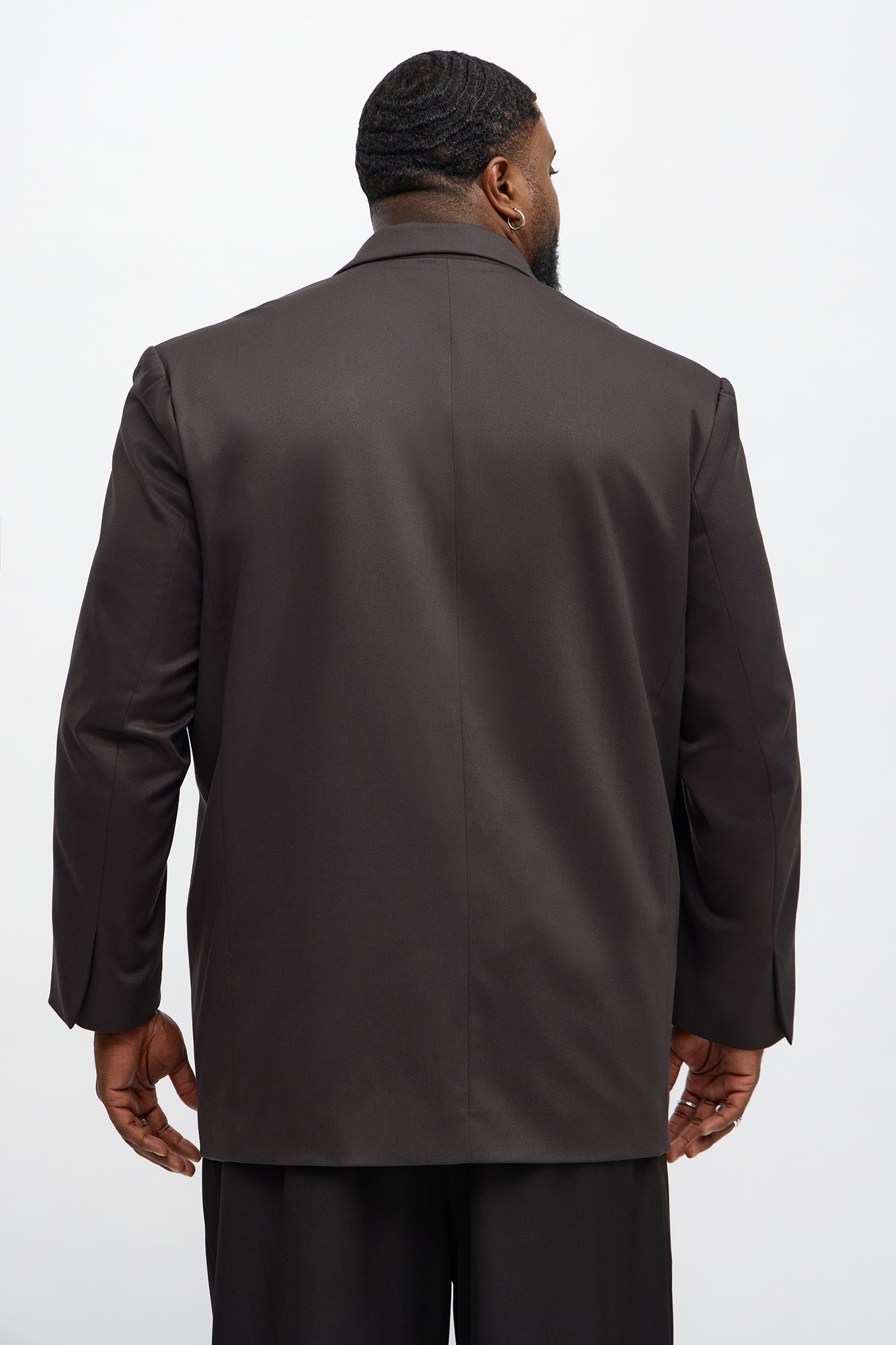 Oversized Quiet Authority Double Breasted Blazer - Brown Fashion Nova