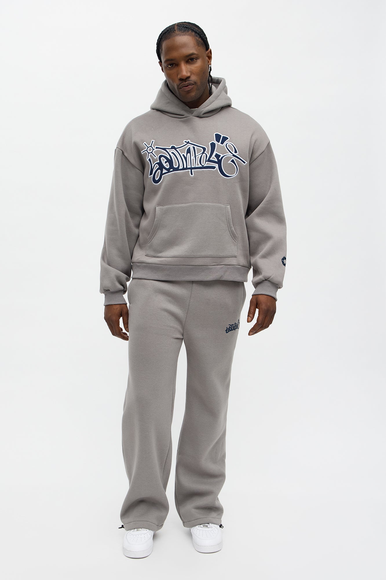 Southpole Signature Jogger - Grey Fashion Nova