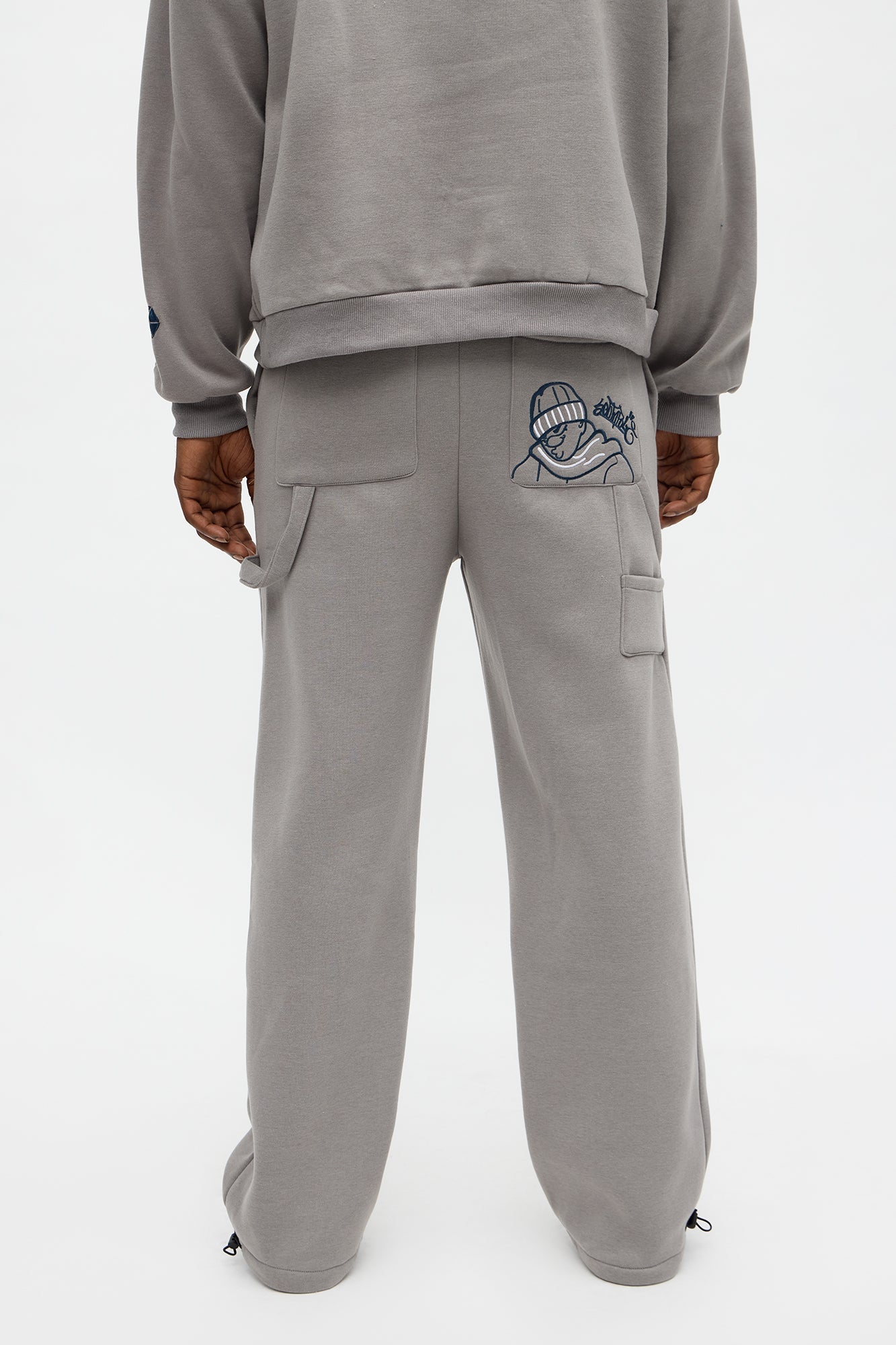 Southpole Signature Jogger - Grey Fashion Nova
