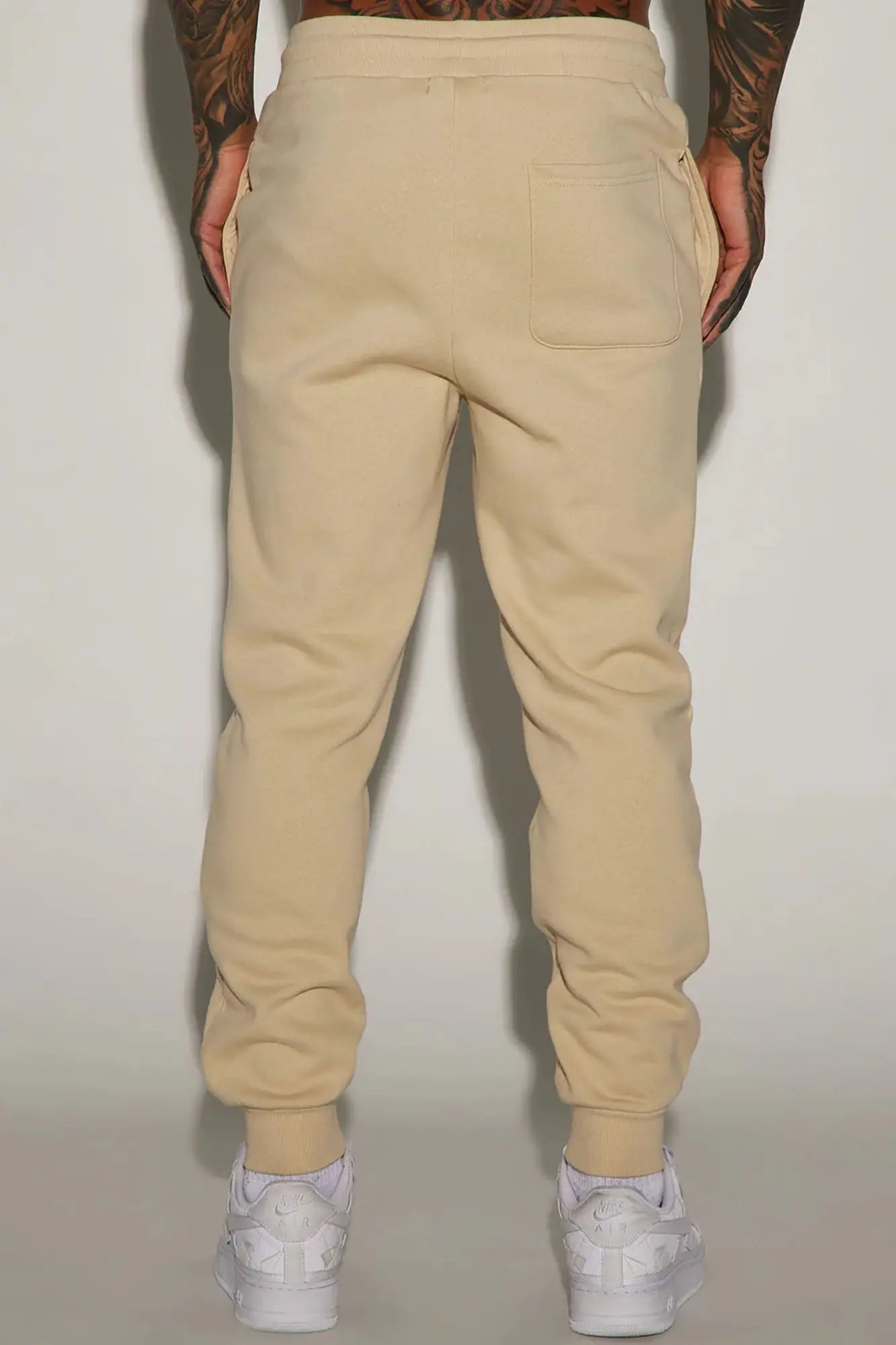 Tyson Jogger - Tan Fashion Nova
