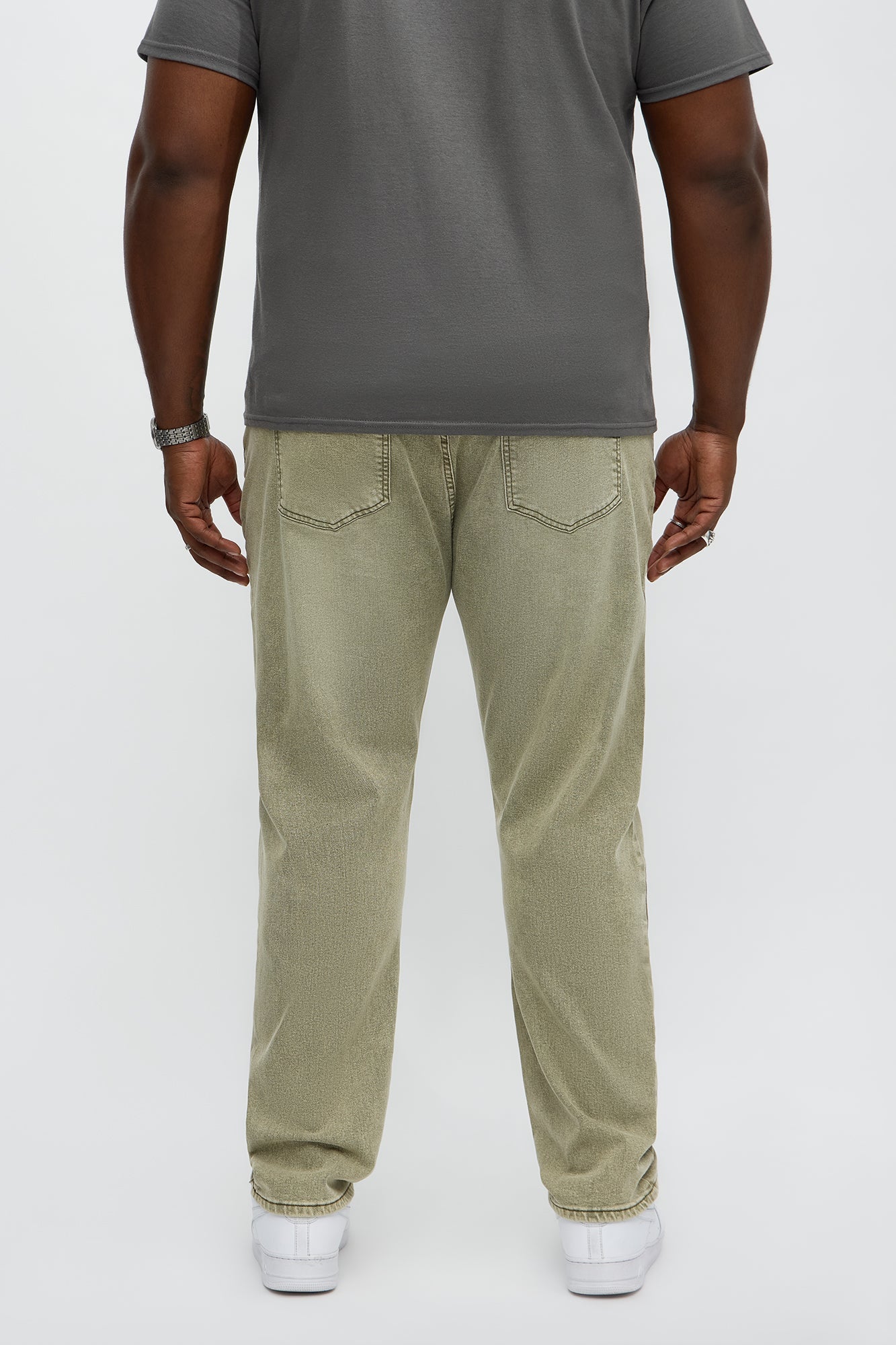 Mercer Slim Stretch Jean - Olive Fashion Nova