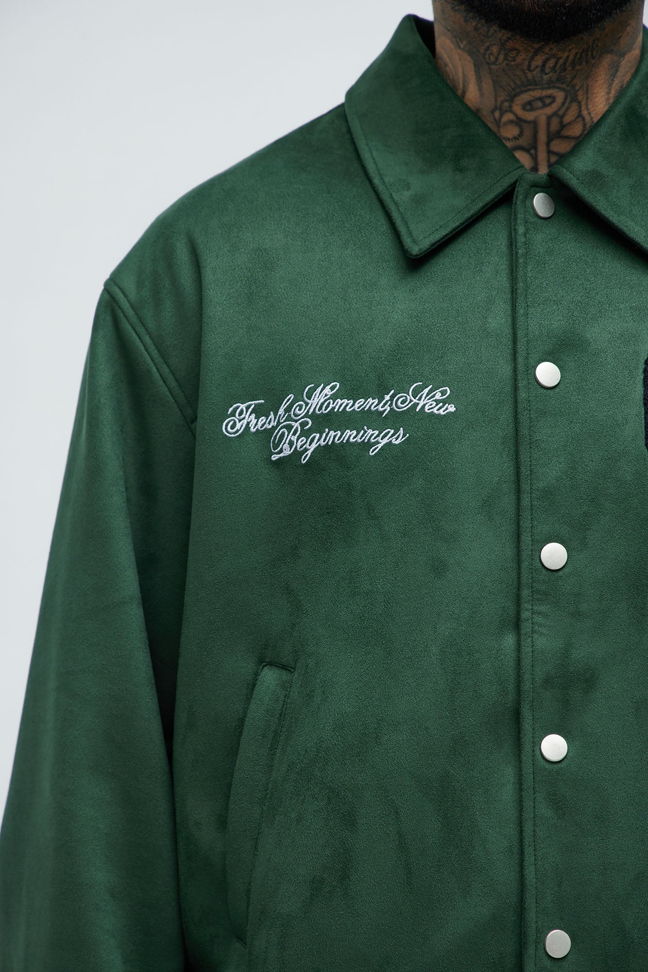 Good As Gold Varsity Jacket - Green Fashion Nova