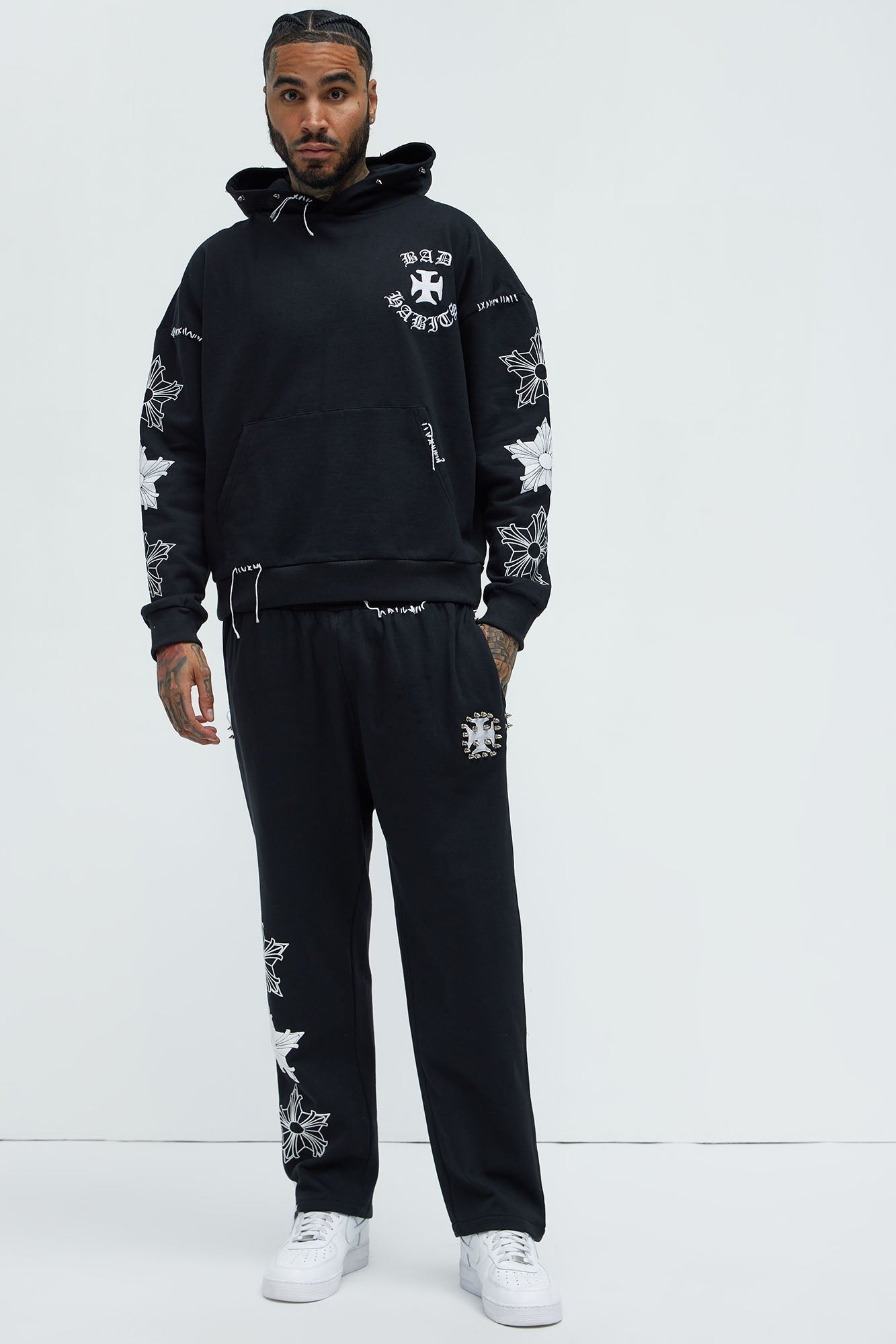 Stars Align Jogger - Black Fashion Nova
