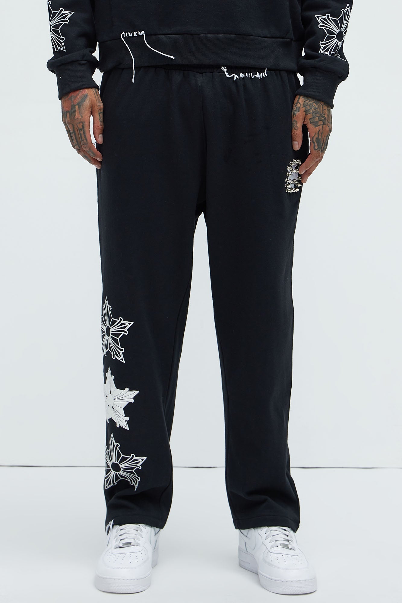 Stars Align Jogger - Black Fashion Nova