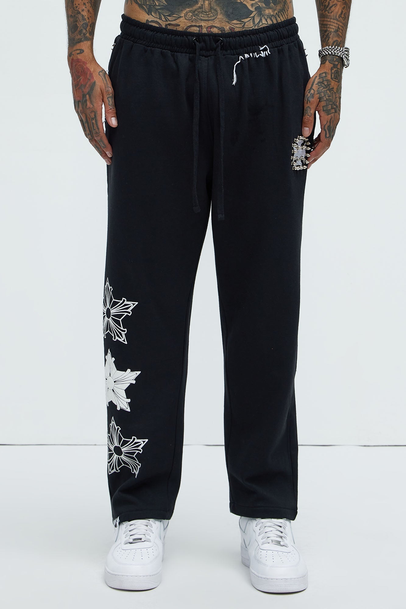 Stars Align Jogger - Black Fashion Nova