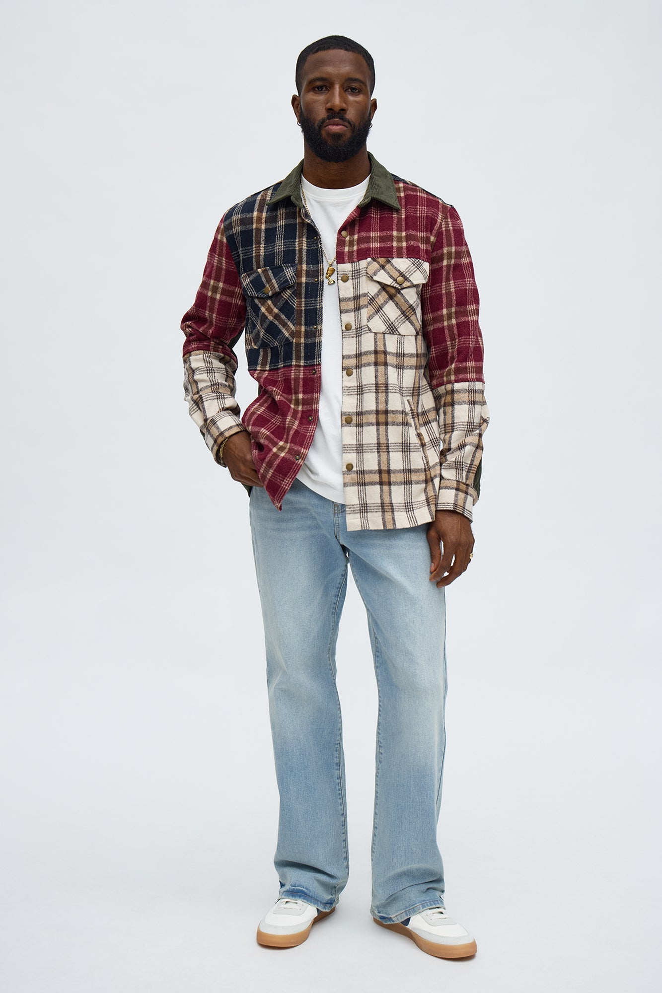 Work It Plaid Button Up Shirt - Multi Color Fashion Nova
