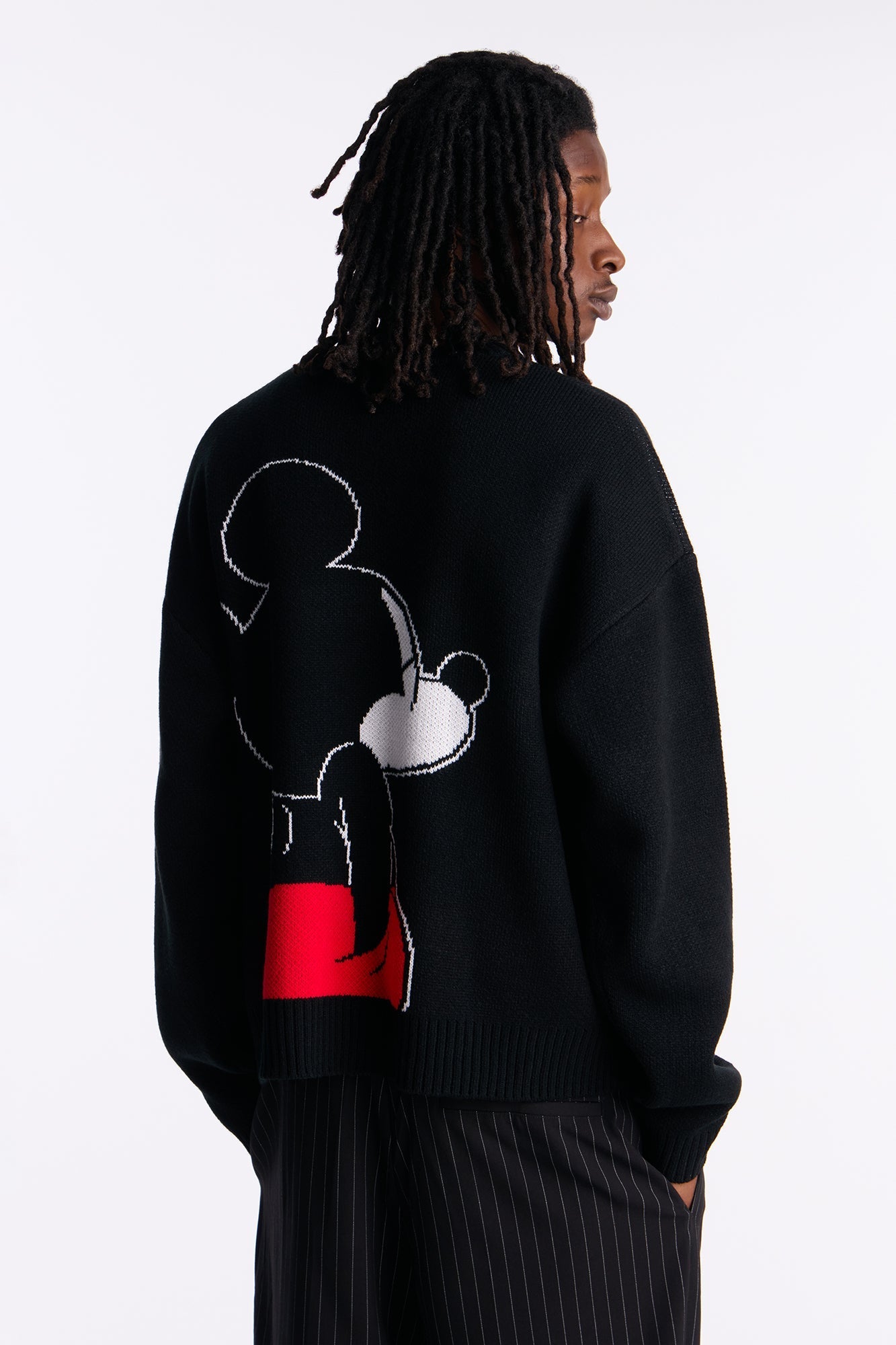 Disney Mickey Chill Mode Sweater - Black Fashion Nova