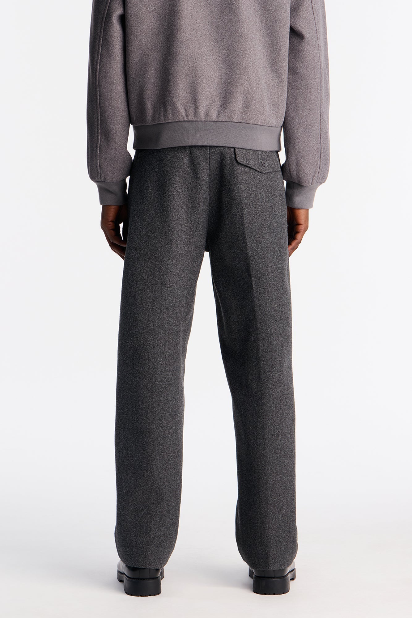 Midtown Relaxed Pant - Charcoal Fashion Nova
