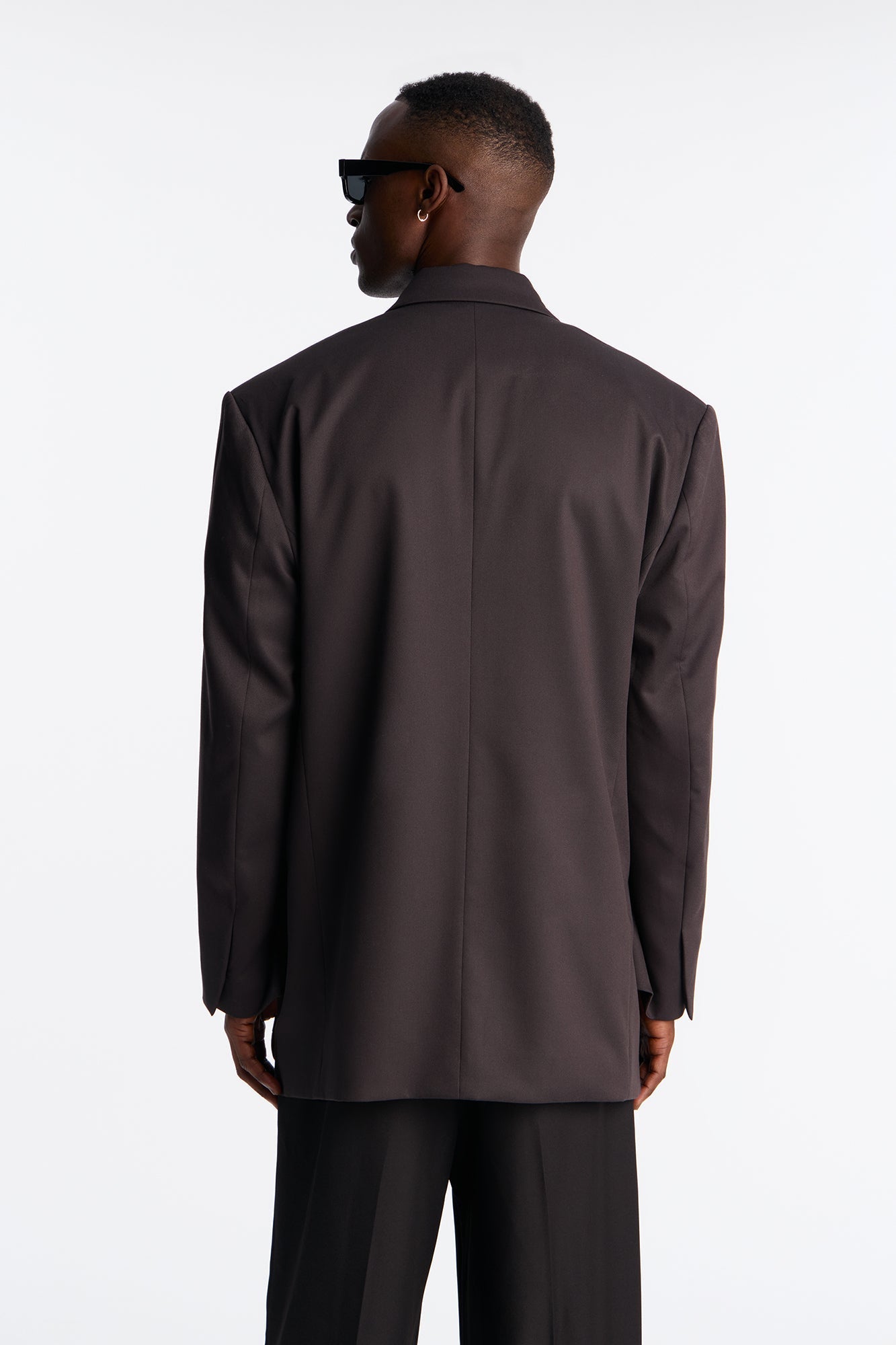 Oversized Quiet Authority Double Breasted Blazer - Brown Fashion Nova