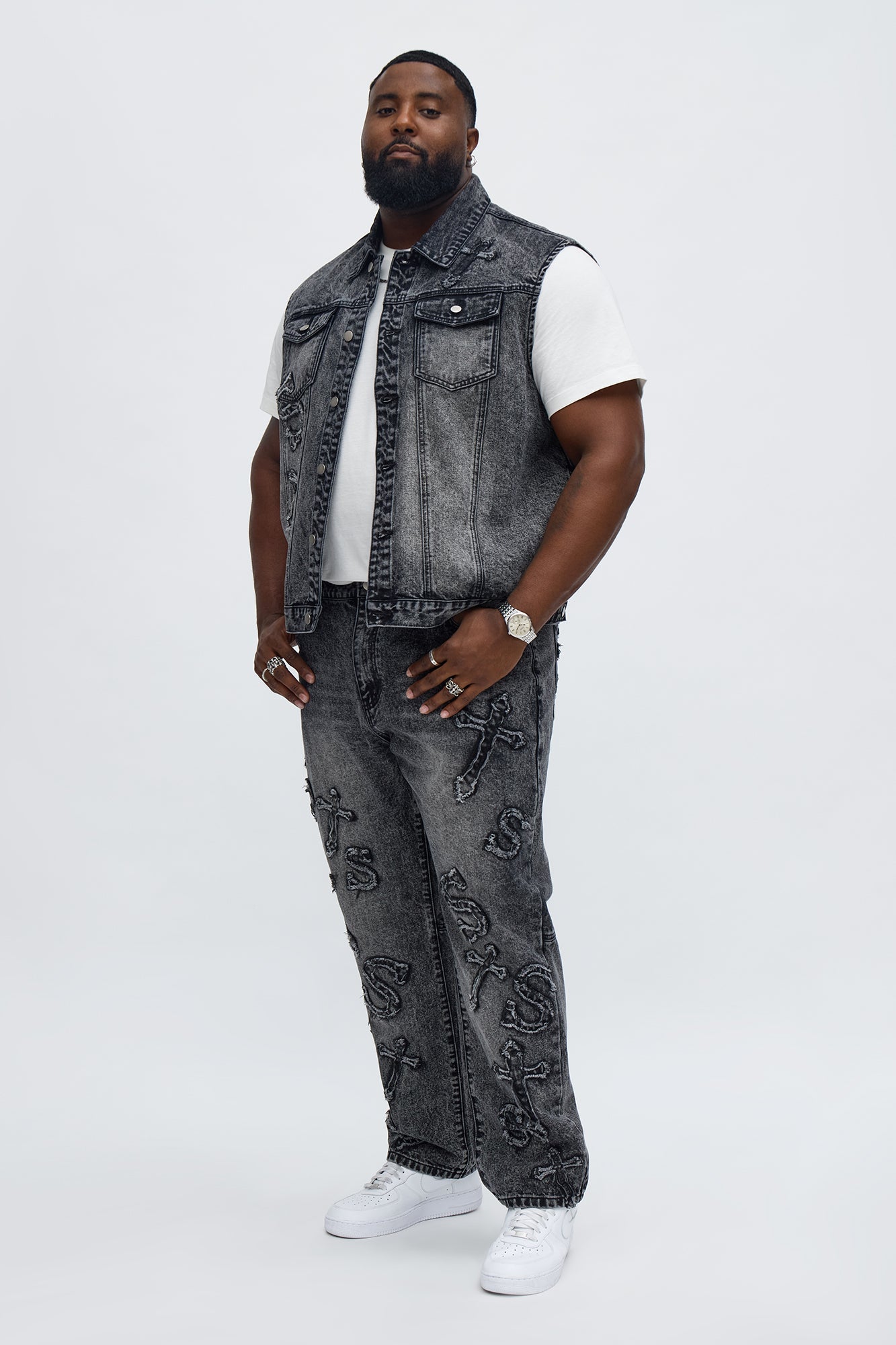 Straight Street Testament Jean - Grey Fashion Nova