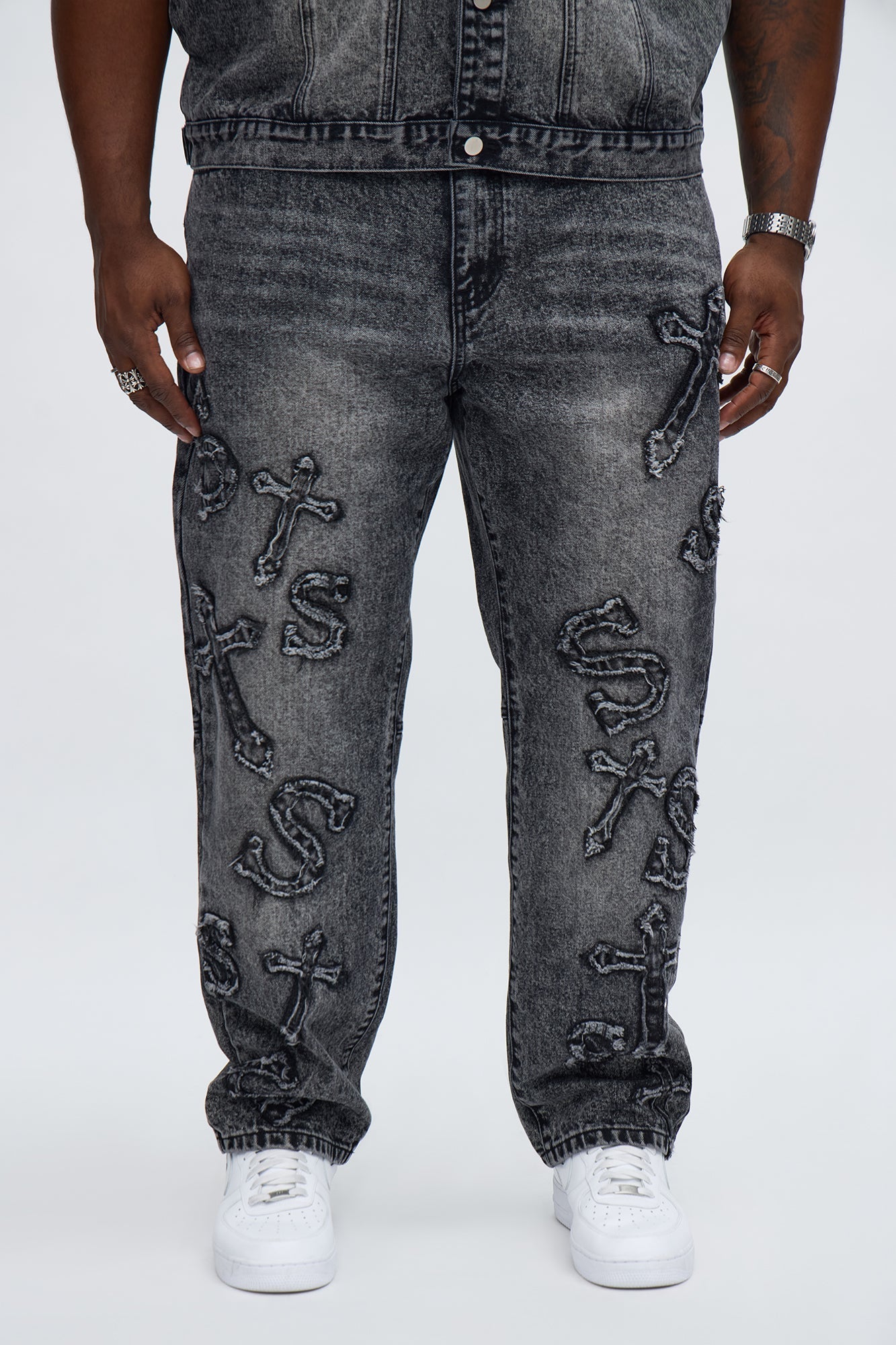 Straight Street Testament Jean - Grey Fashion Nova
