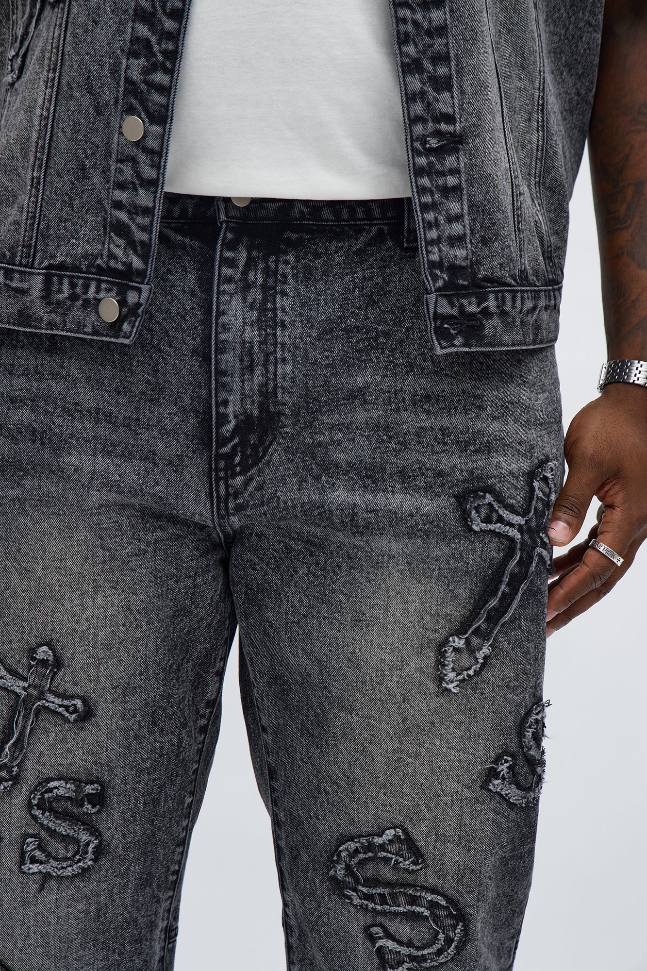 Straight Street Testament Jean - Grey Fashion Nova