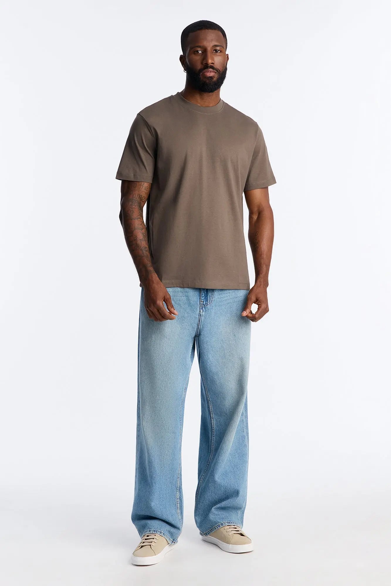 Classic Lightweight Tee - Olive Fashion Nova
