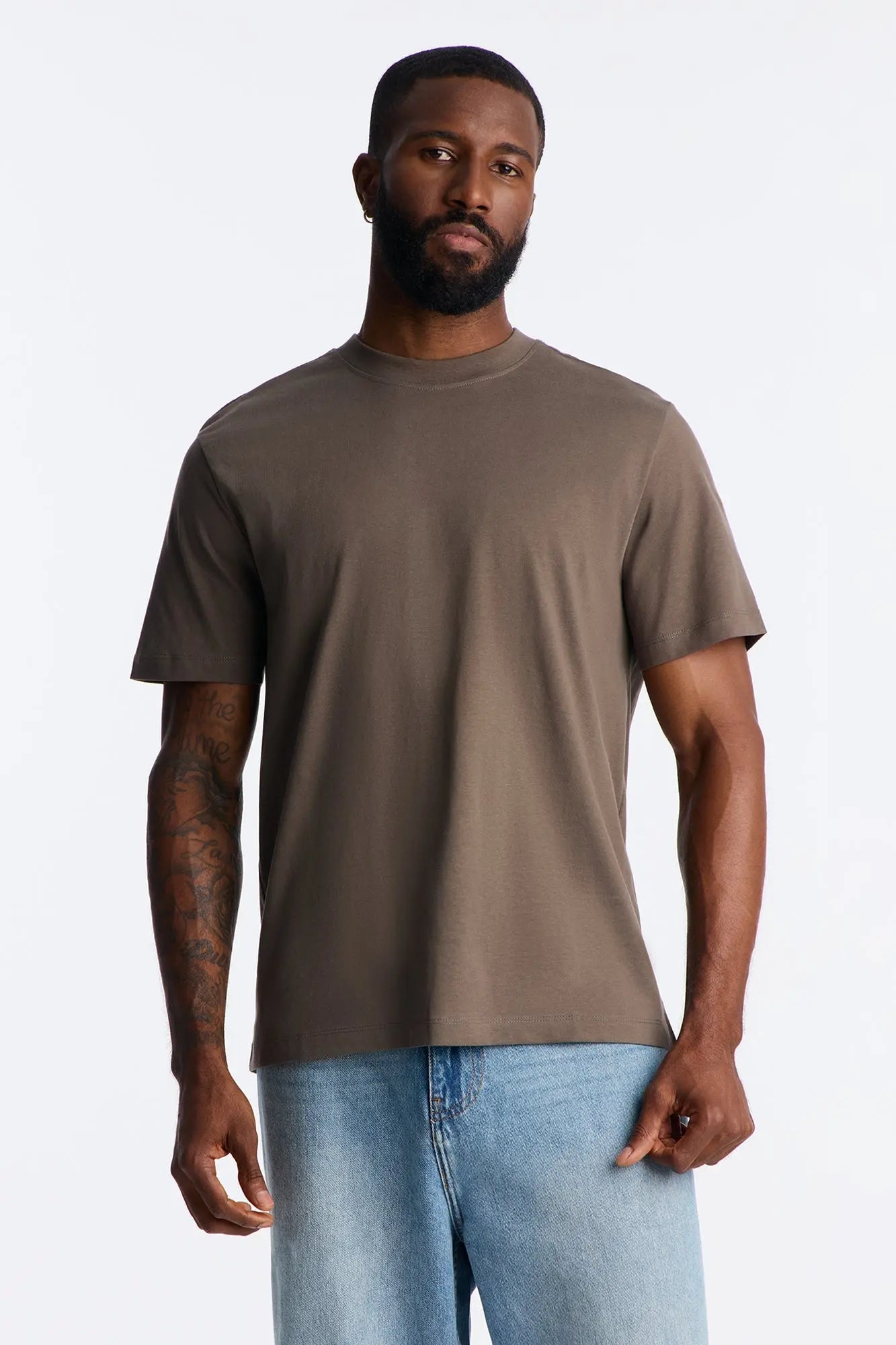 Classic Lightweight Tee - Olive Fashion Nova