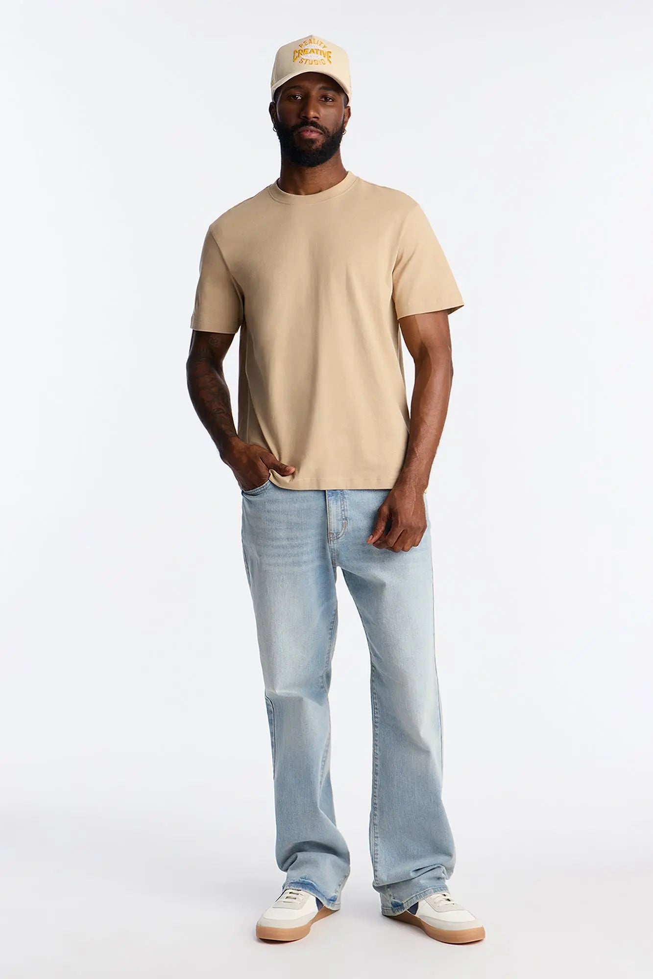 Classic Lightweight Tee - Tan Fashion Nova