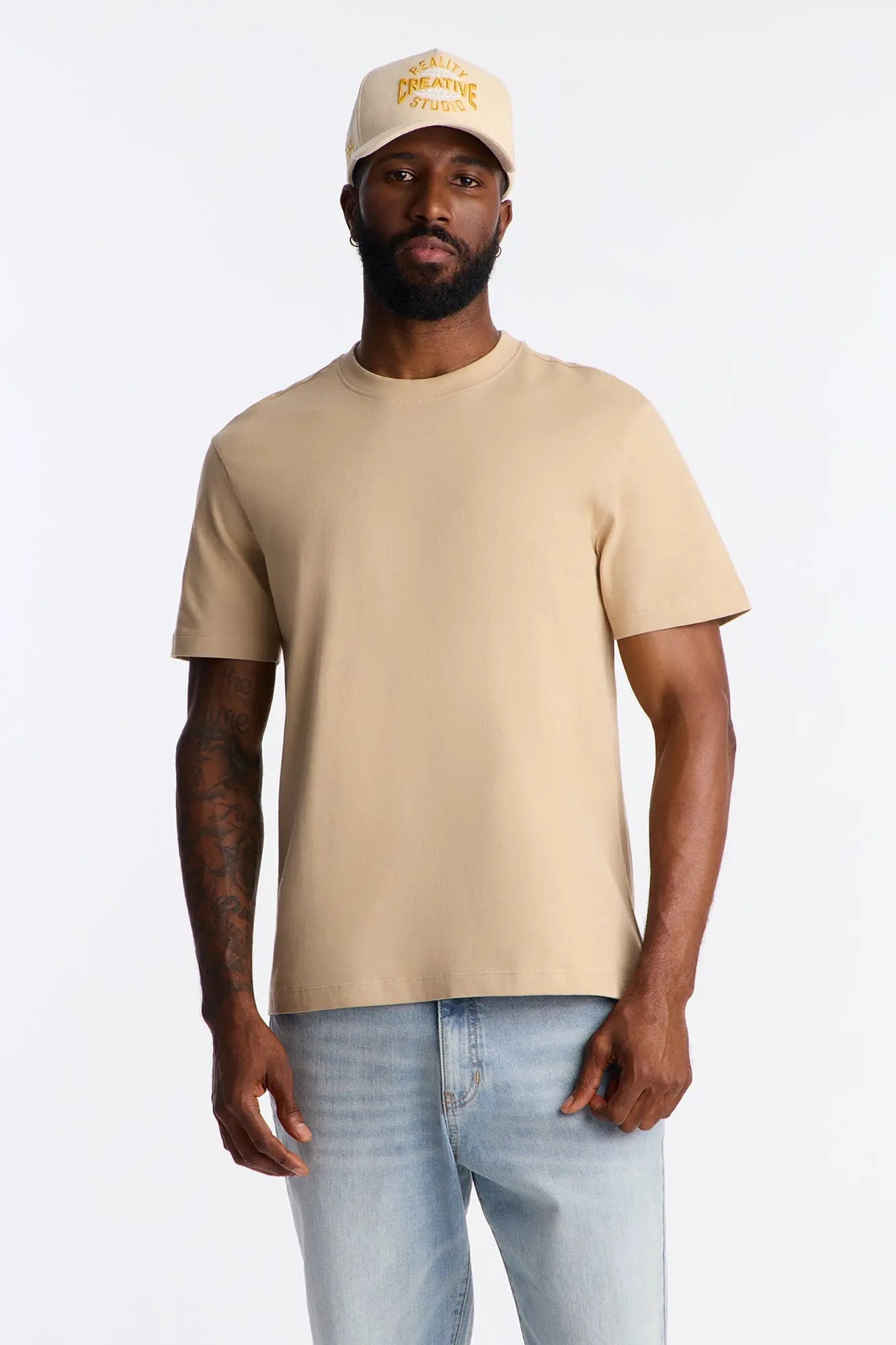Classic Lightweight Tee - Tan Fashion Nova
