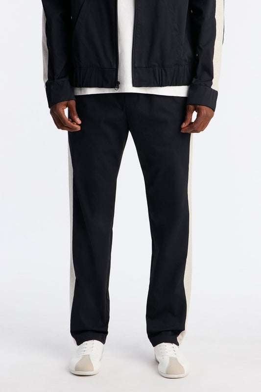 Slim Knit Stripe Pant - Black Fashion Nova