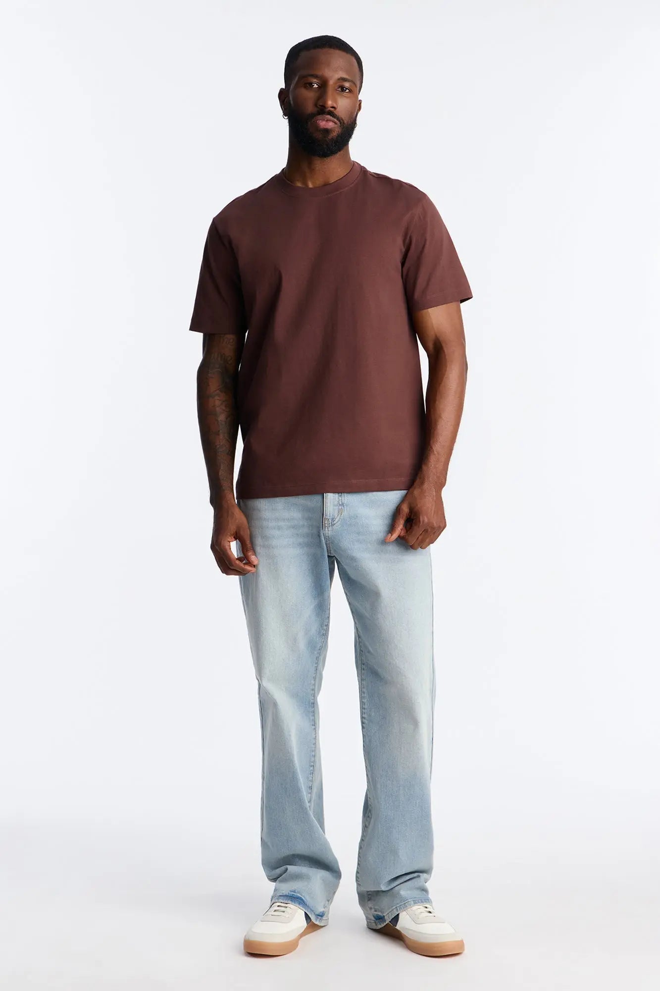 Classic Lightweight Tee - Brown Fashion Nova