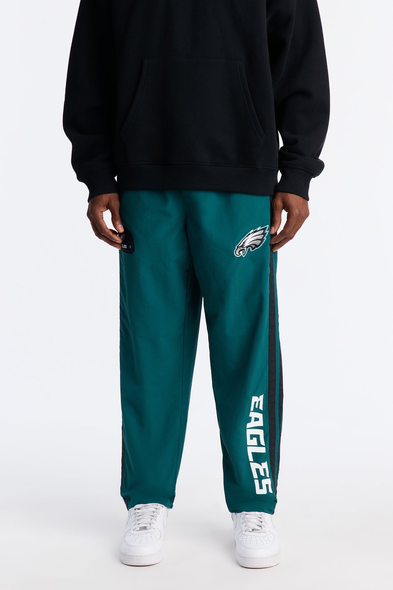 Eagles Carbon Wind Straight Pant - Teal/combo Fashion Nova