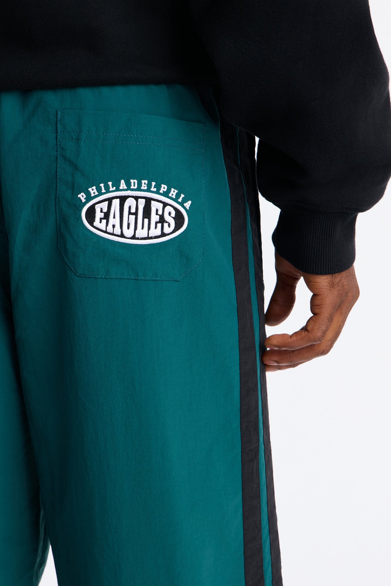 Eagles Carbon Wind Straight Pant - Teal/combo Fashion Nova