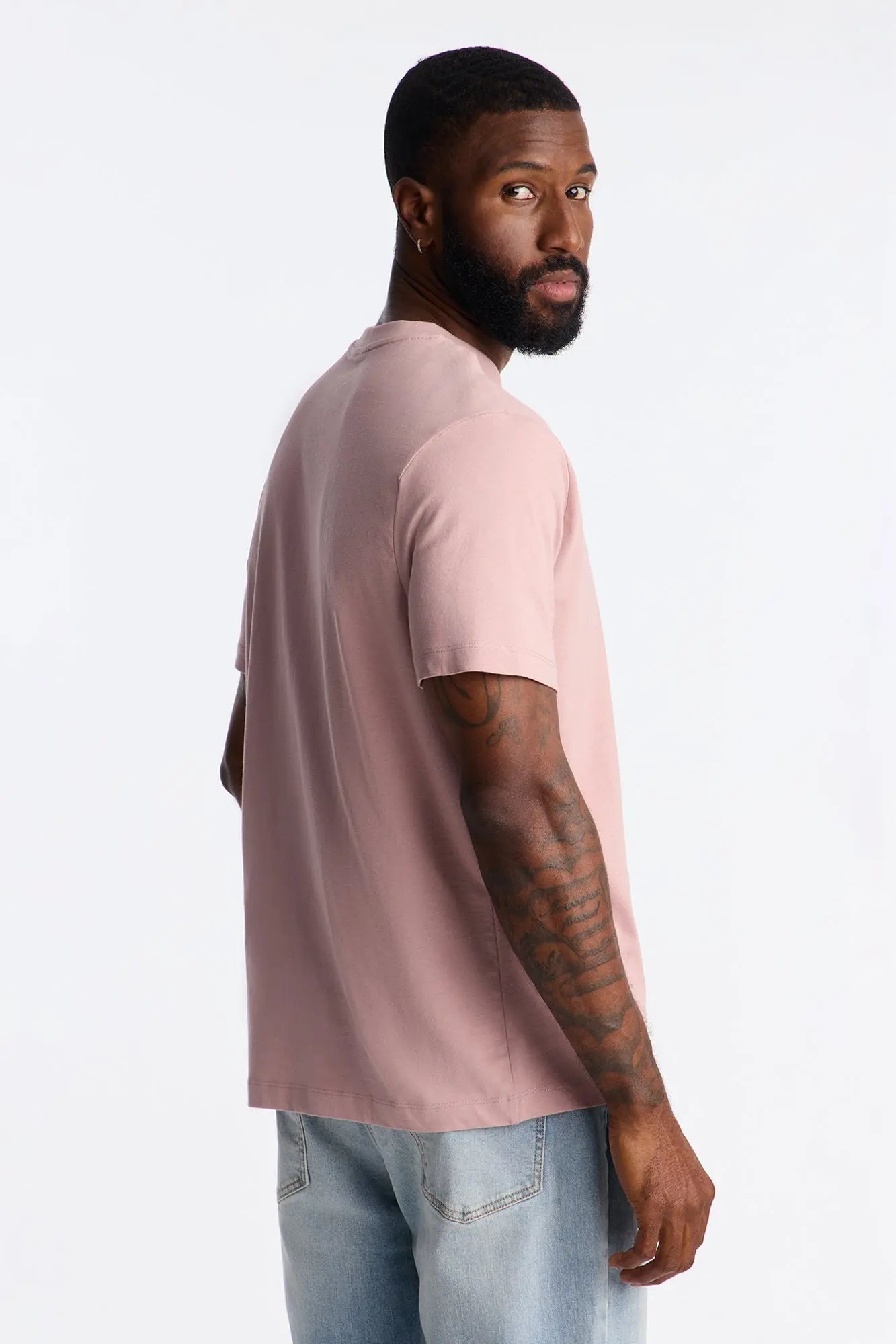 Classic Lightweight Tee - Mauve Fashion Nova