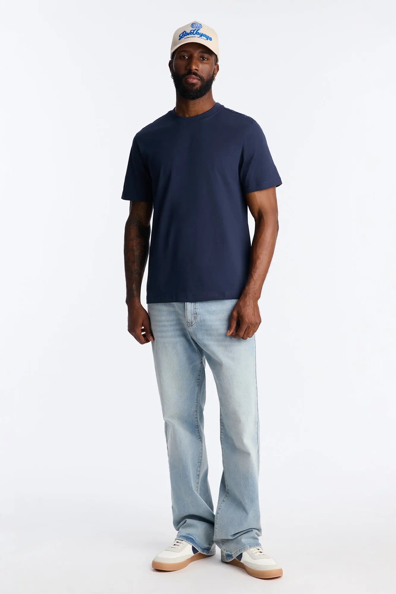 Classic Lightweight Tee - Navy Fashion Nova
