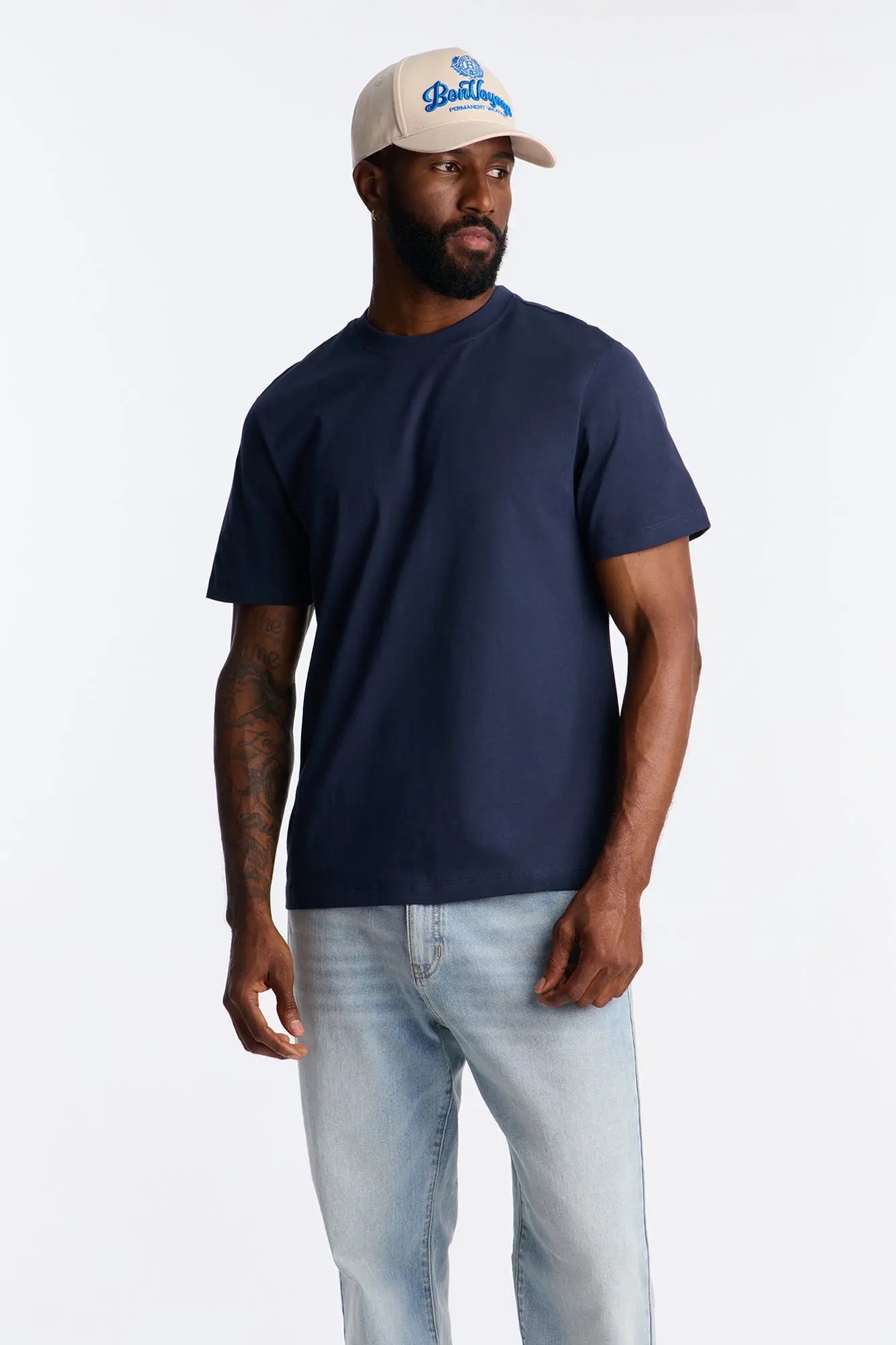 Classic Lightweight Tee - Navy Fashion Nova