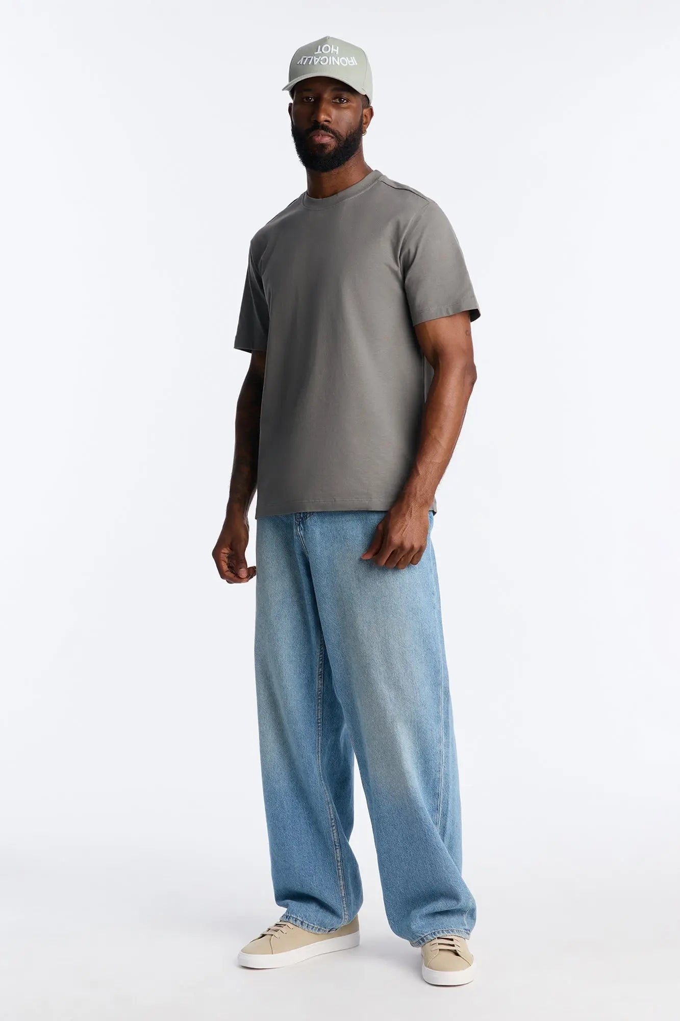 Classic Lightweight Tee - Charcoal Fashion Nova