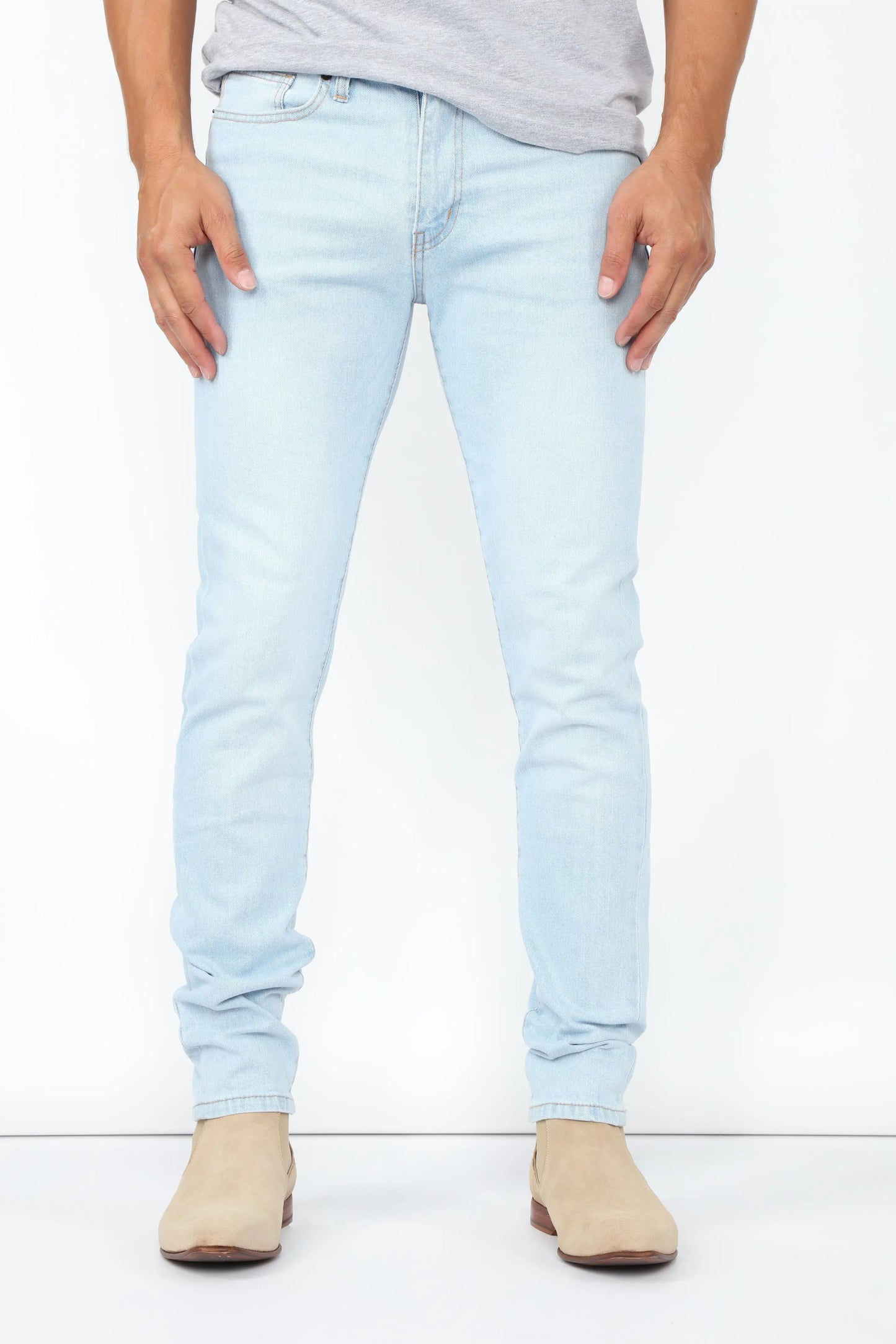 Cornell Slim Jeans - Light Blue Wash Fashion Nova