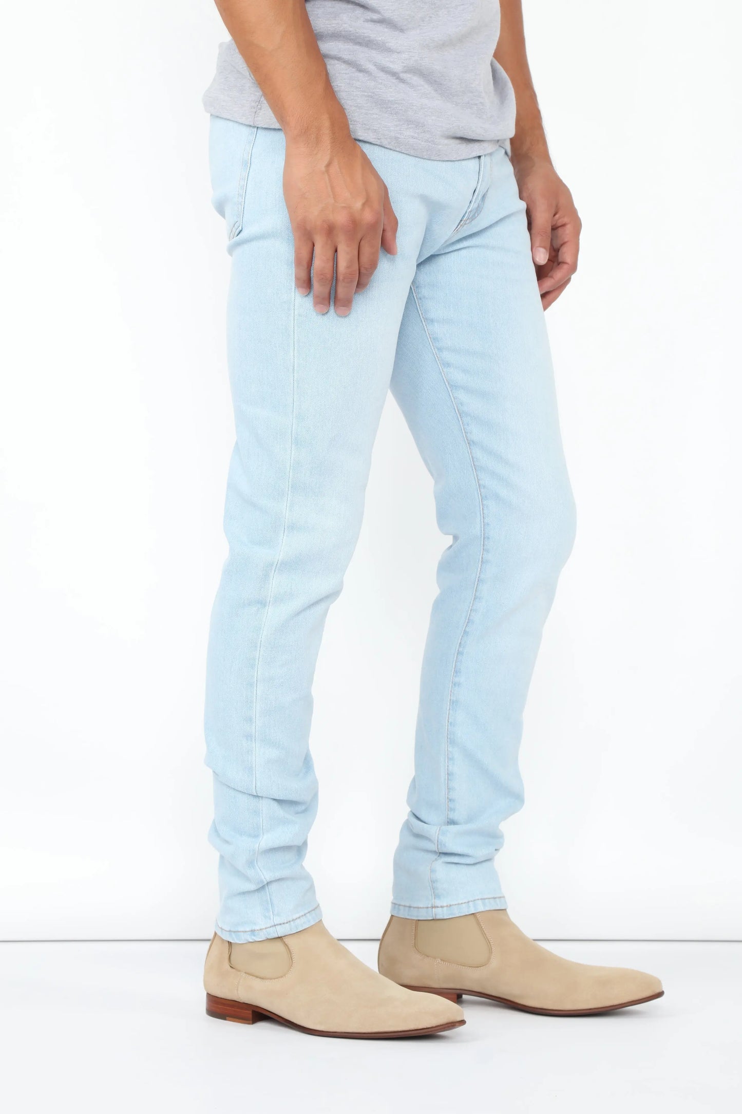 Cornell Slim Jeans - Light Blue Wash Fashion Nova